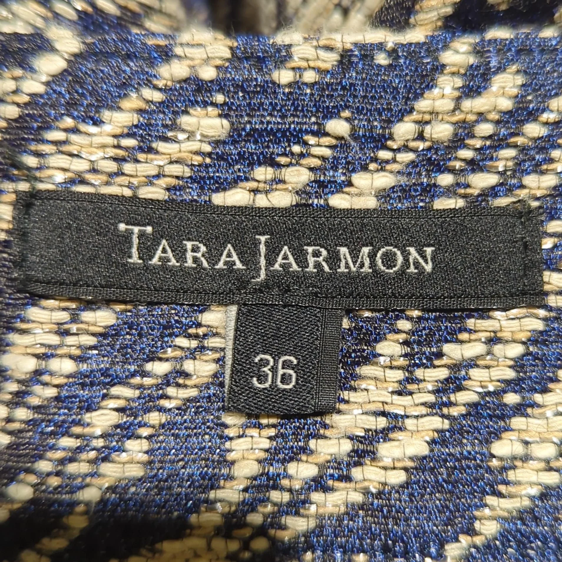 Tara Jarmon Women's Mini Skirt UK 8 Multi Cotton - Image 5