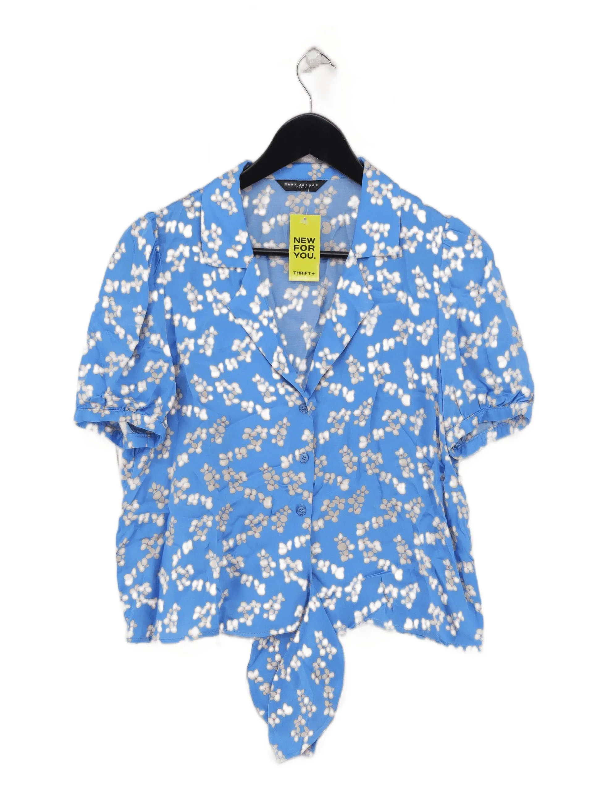 Tara Jarmon Women's Shirt UK 8 Blue 100% Other Basic