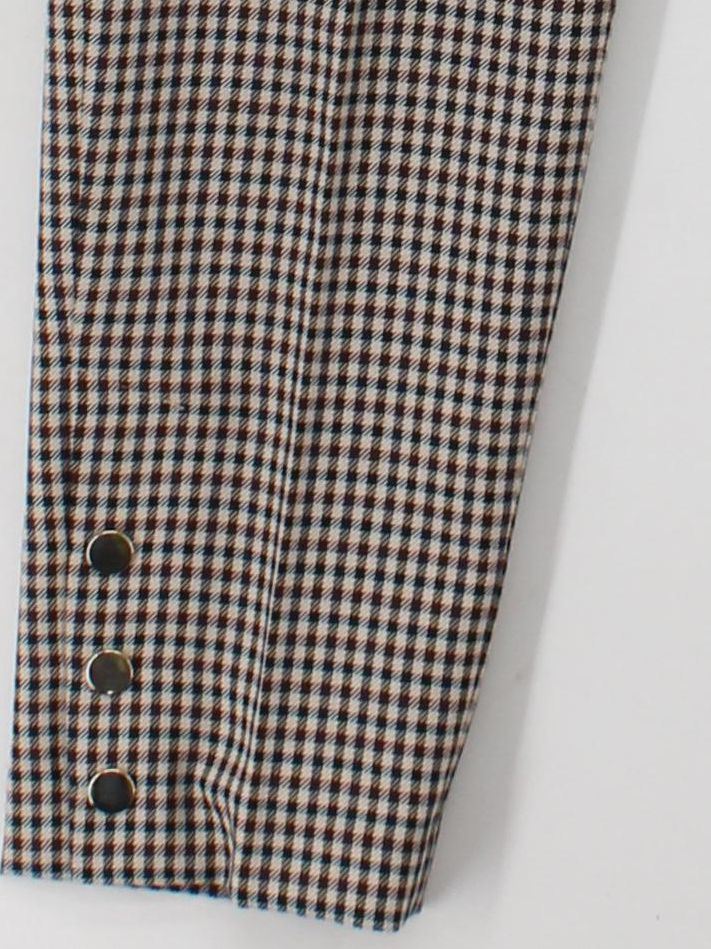 Tara Jarmon Women's Trousers UK 8 Multi Polyester with Viscose Tapered Cropped - Image 4