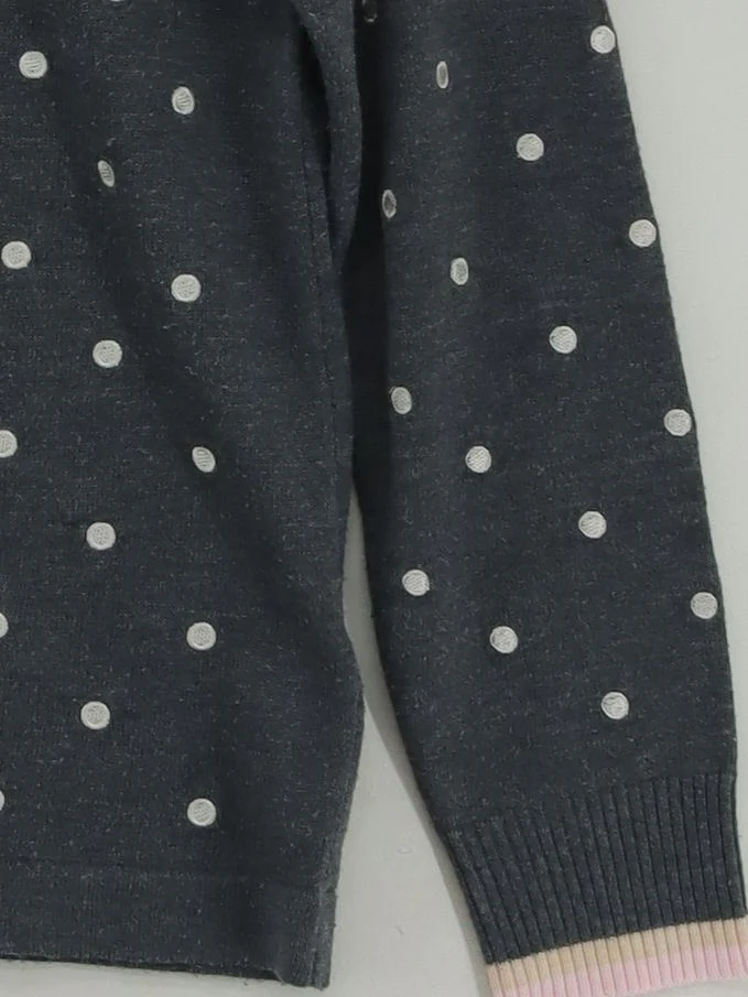 TARANKO Women's Jumper UK 14 Grey Polyester with Acrylic, Nylon, Wool Pullover - Image 4