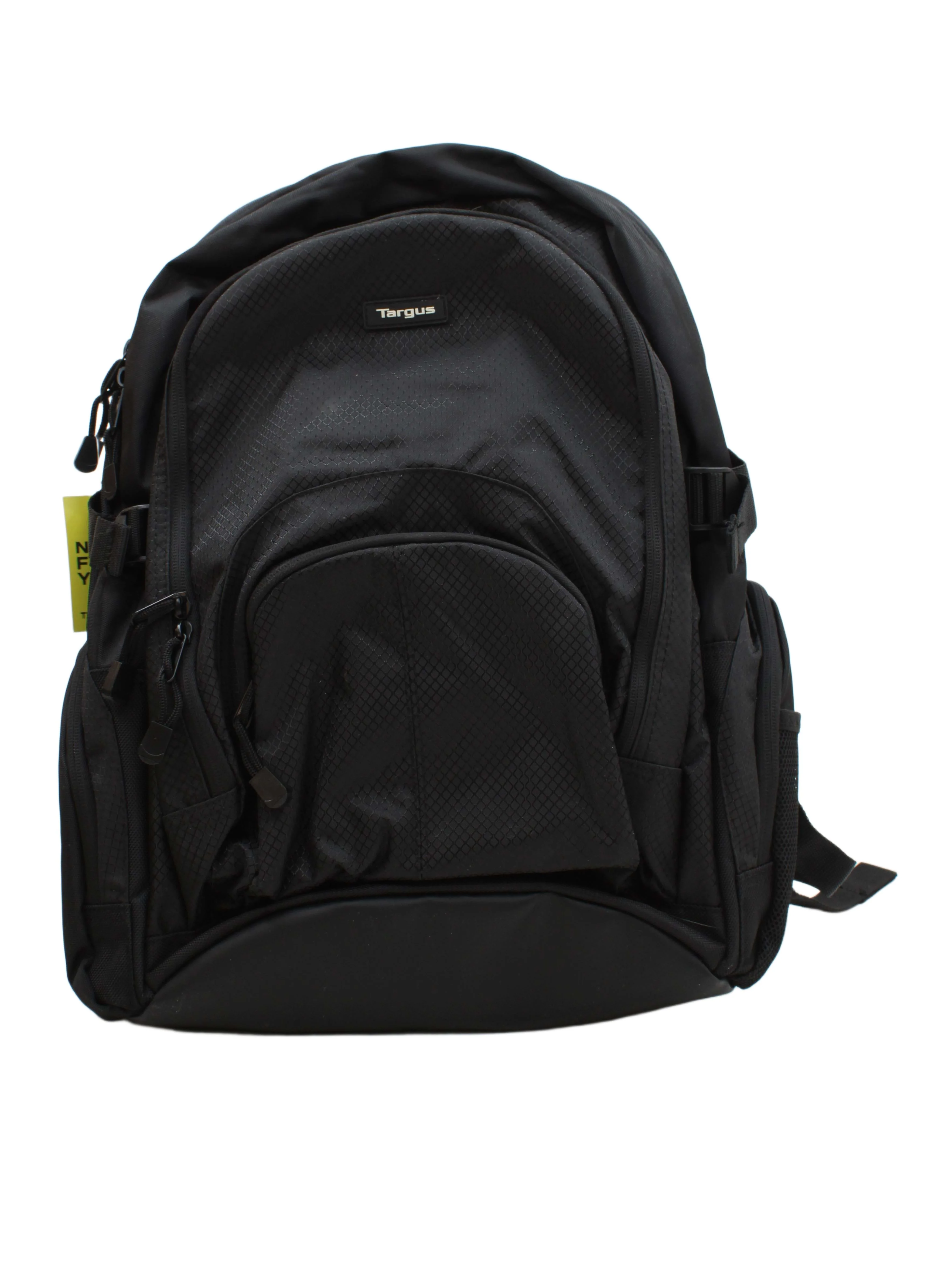 Targus Men's Bag Black Polyester with Faux Leather Backpack New with tags