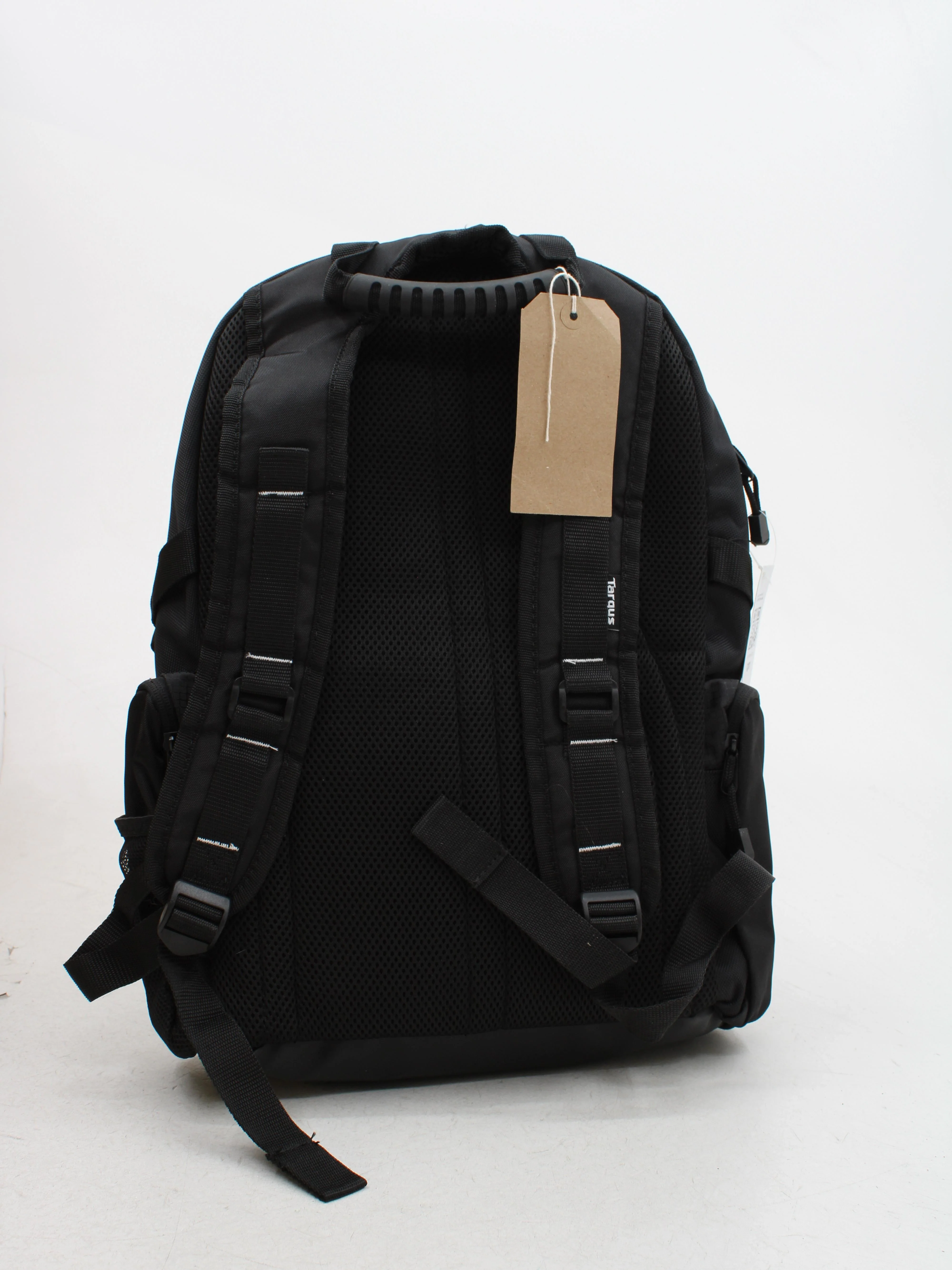Targus Men's Bag Black Polyester with Faux Leather Backpack New with tags - Image 2