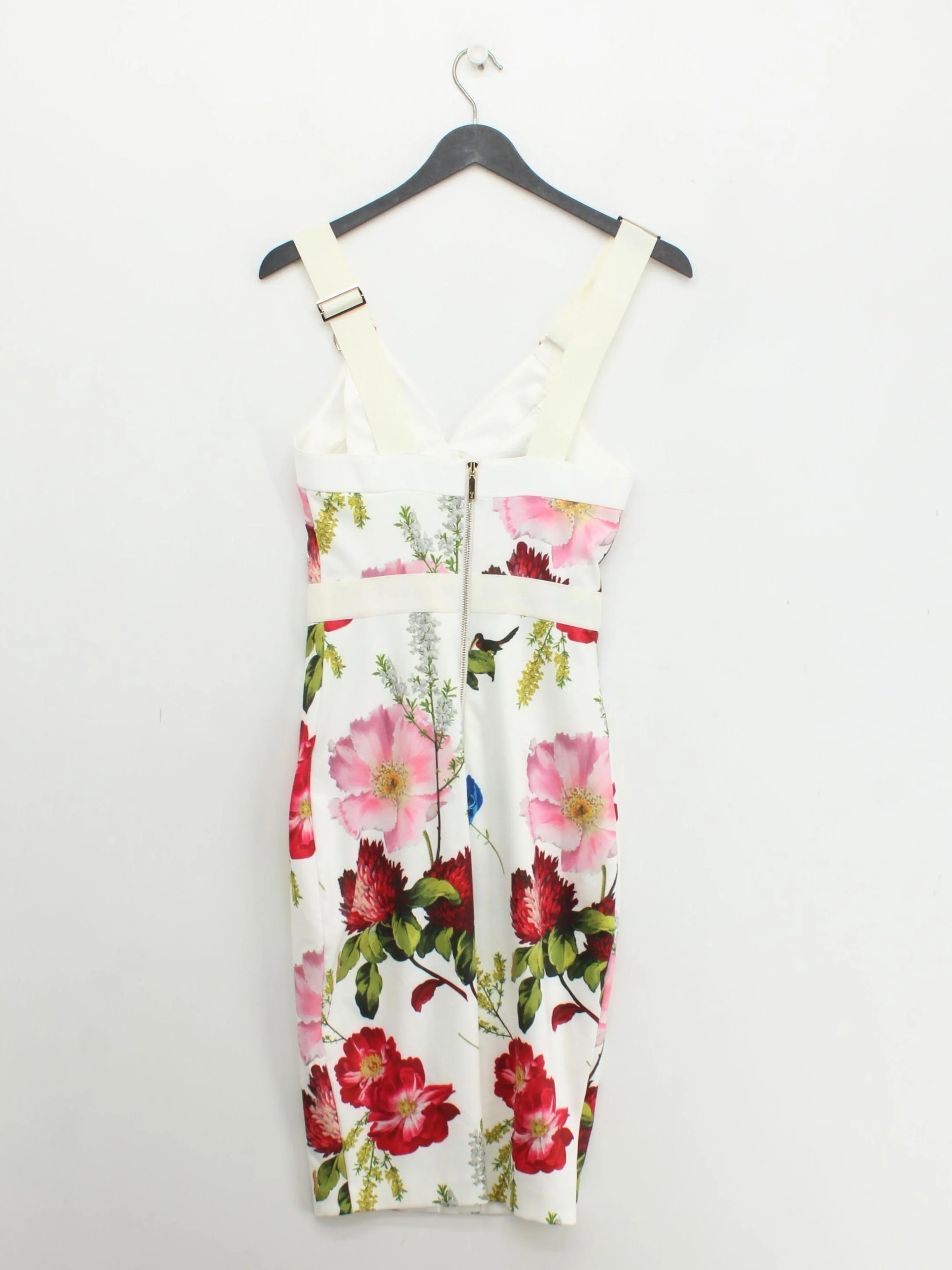 Ted Baker Bodycon Midi Dress UK6 in White - Image 2