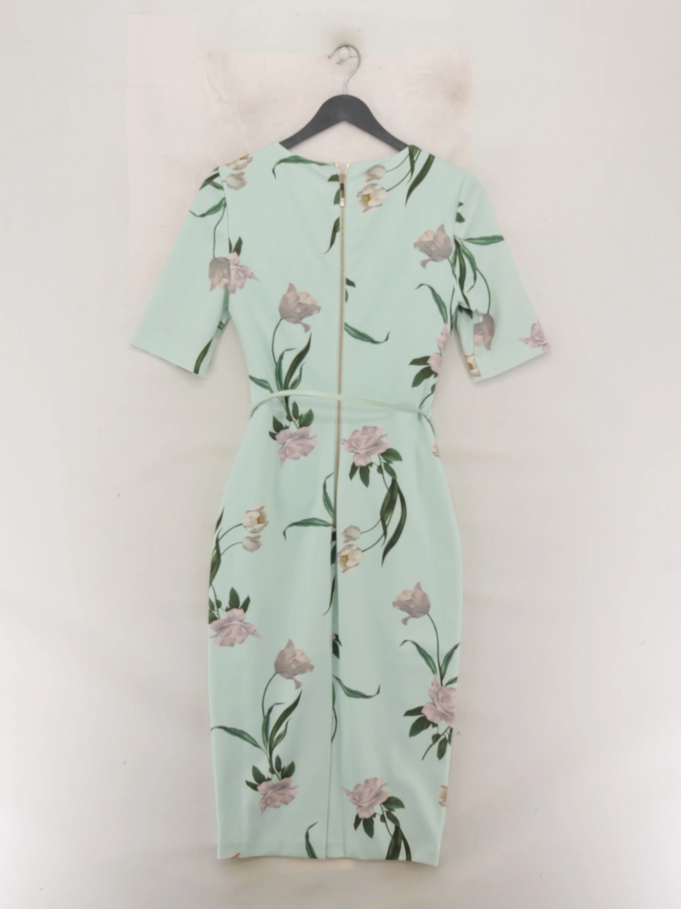 Ted Baker Bodycon Midi Dress UK8 in Green - Image 2