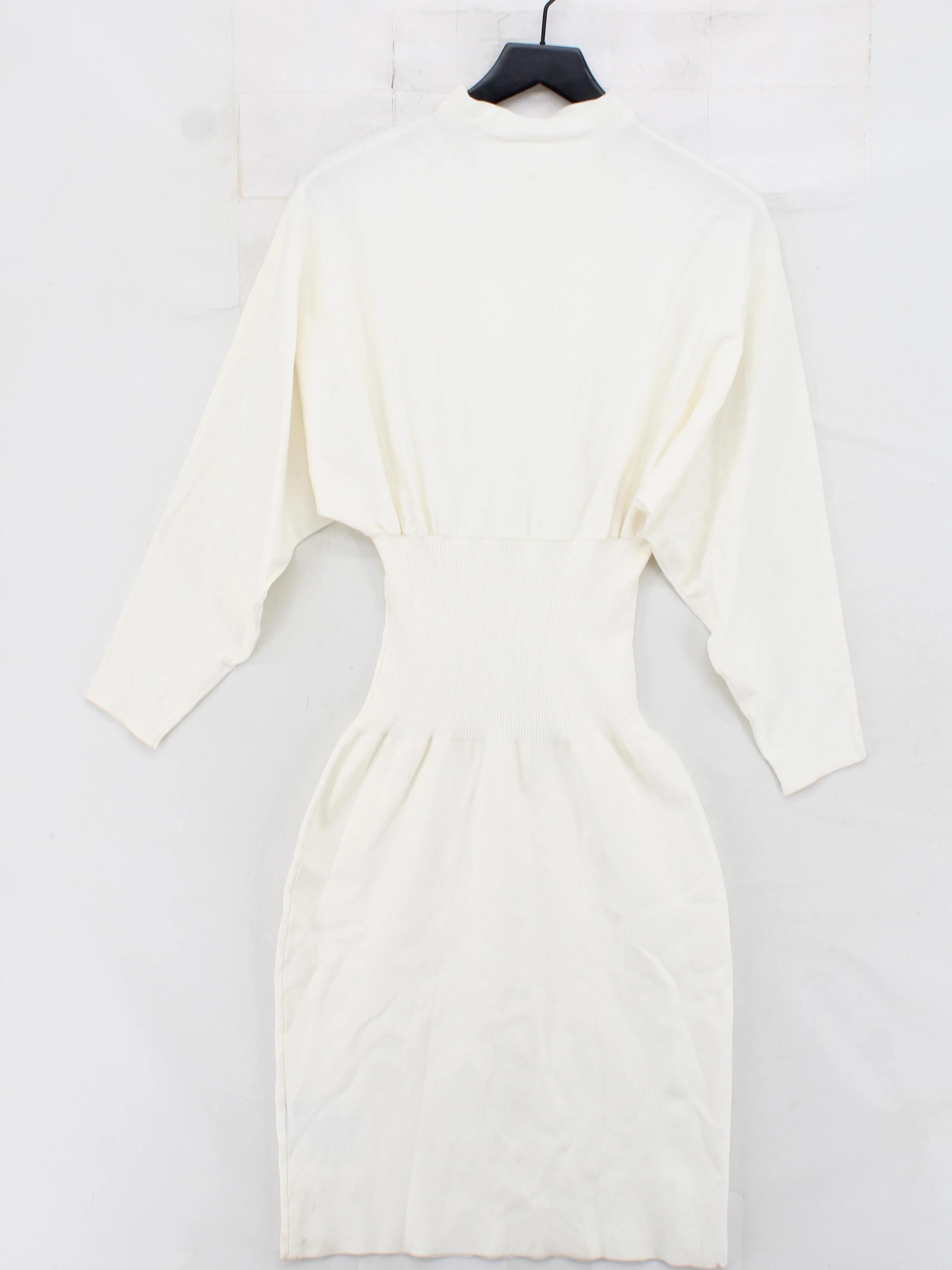 Ted Baker Bodycon Mini Dress UK12 in Cream - Image 2