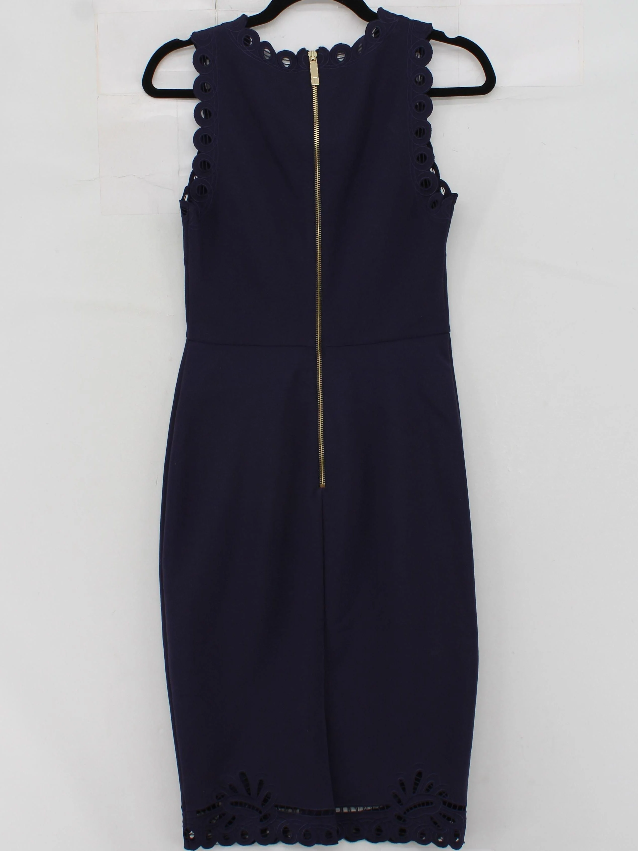 Ted Baker Bodycon Mini Dress UK8 in Blue - Image 2