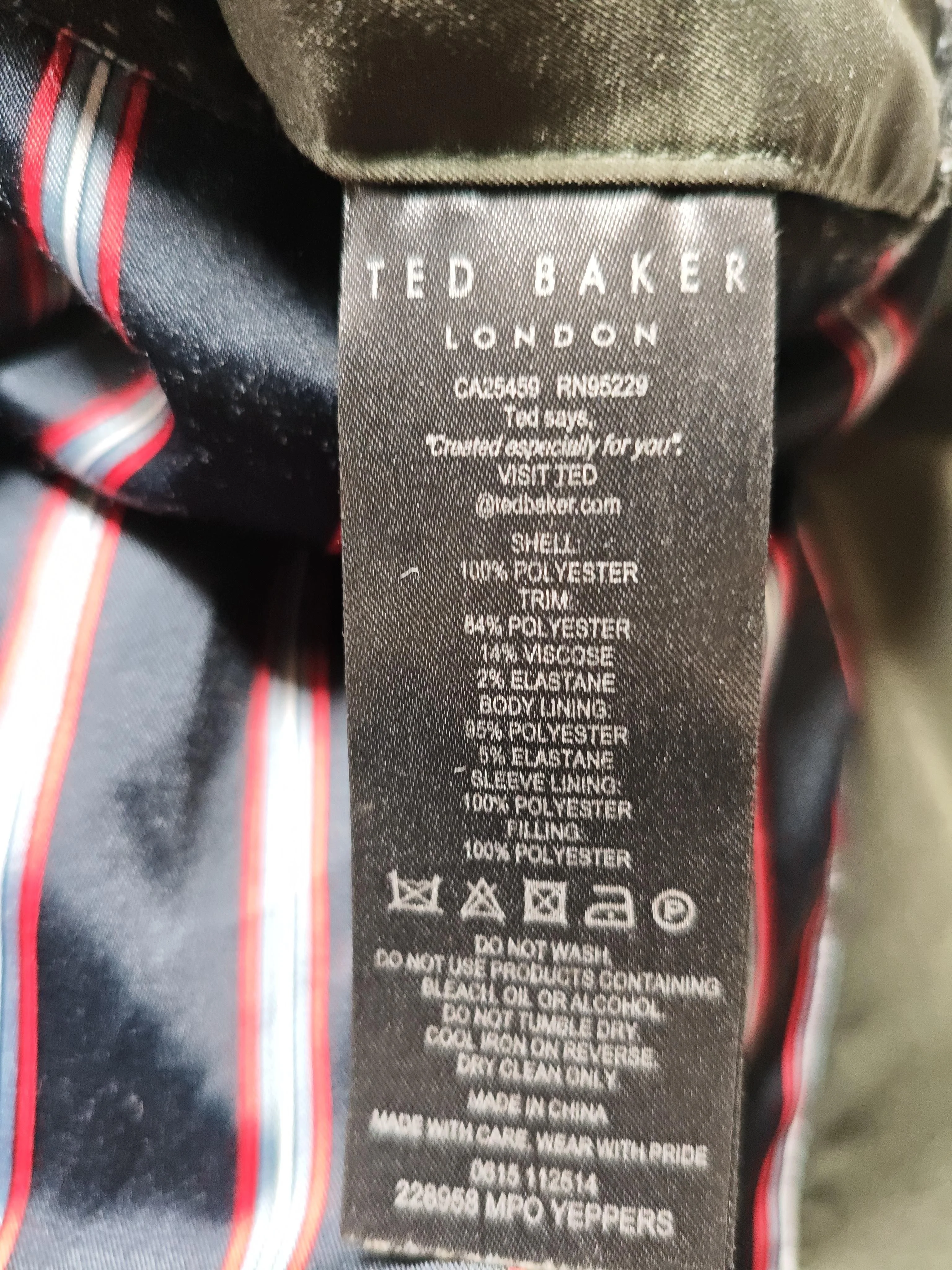 Ted Baker Bomber Jacket jacket green - Image 7