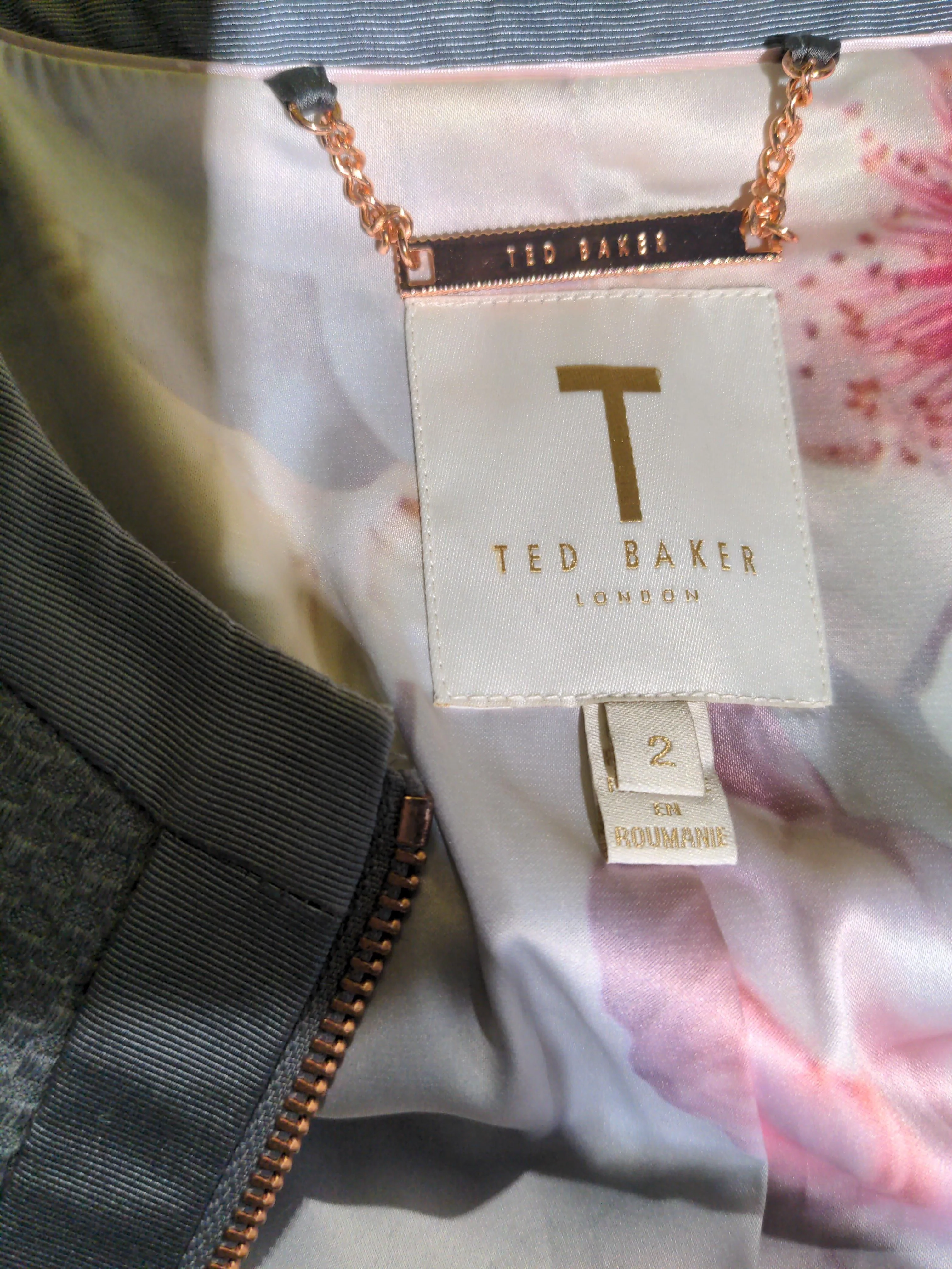 Ted Baker Bomber Jacket jacket grey - Image 5