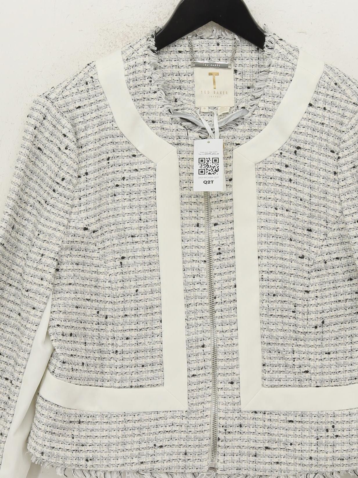 Ted Baker Bomber Jacket jacket white - Image 3