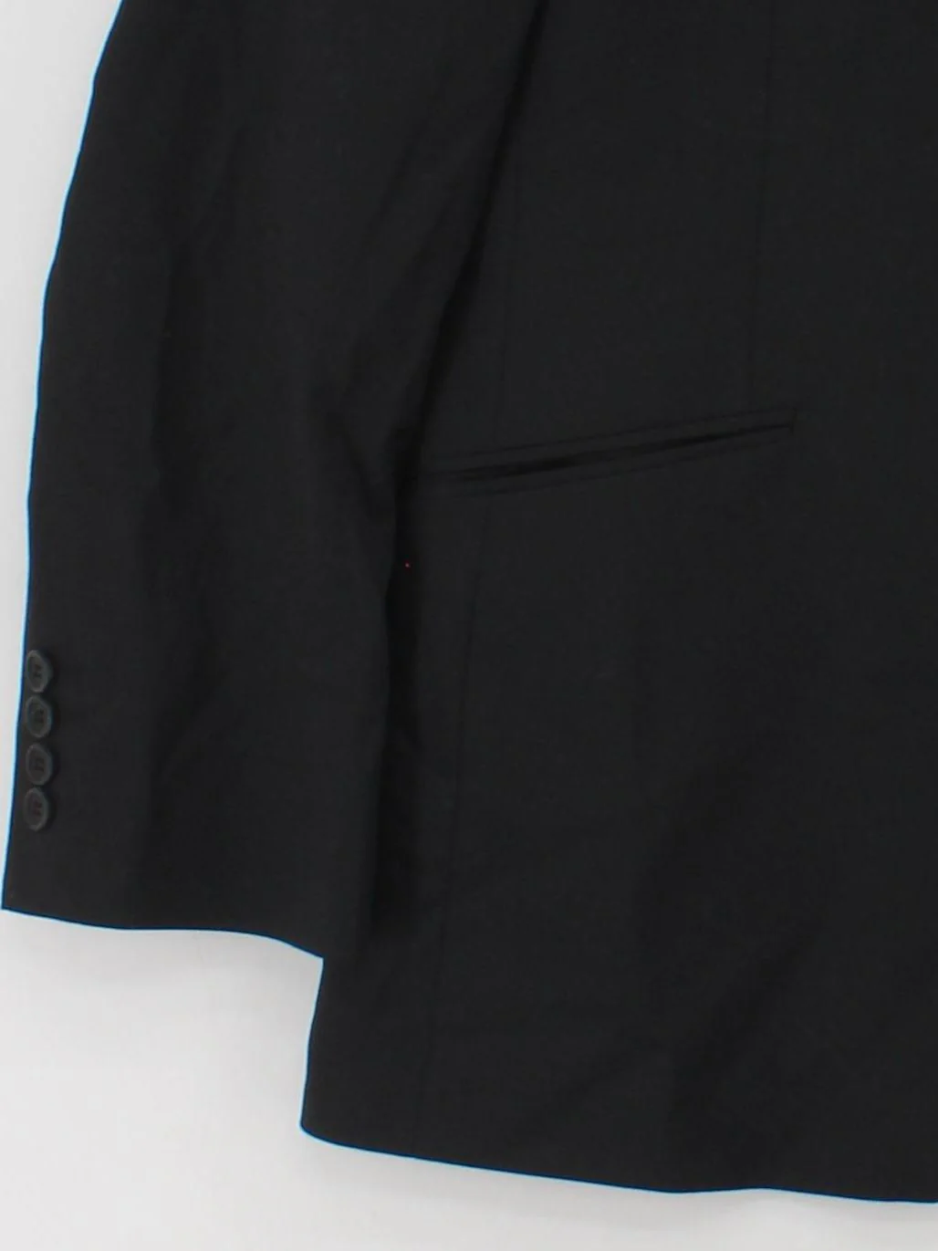 Ted Baker Men's Blazer Chest: 42 in Black Polyester - Image 4