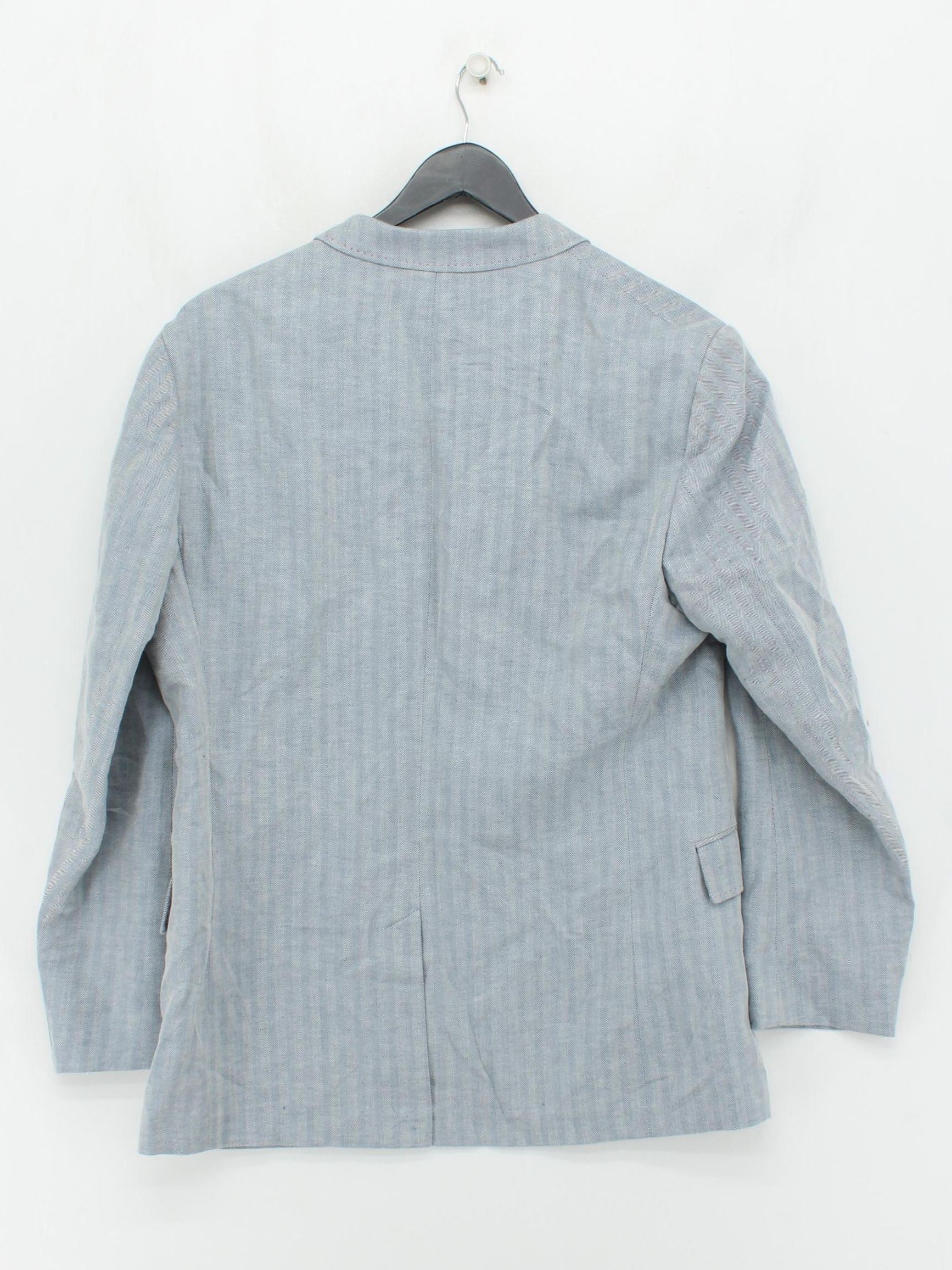 Ted Baker Men's Blazer L Blue Linen - Image 2