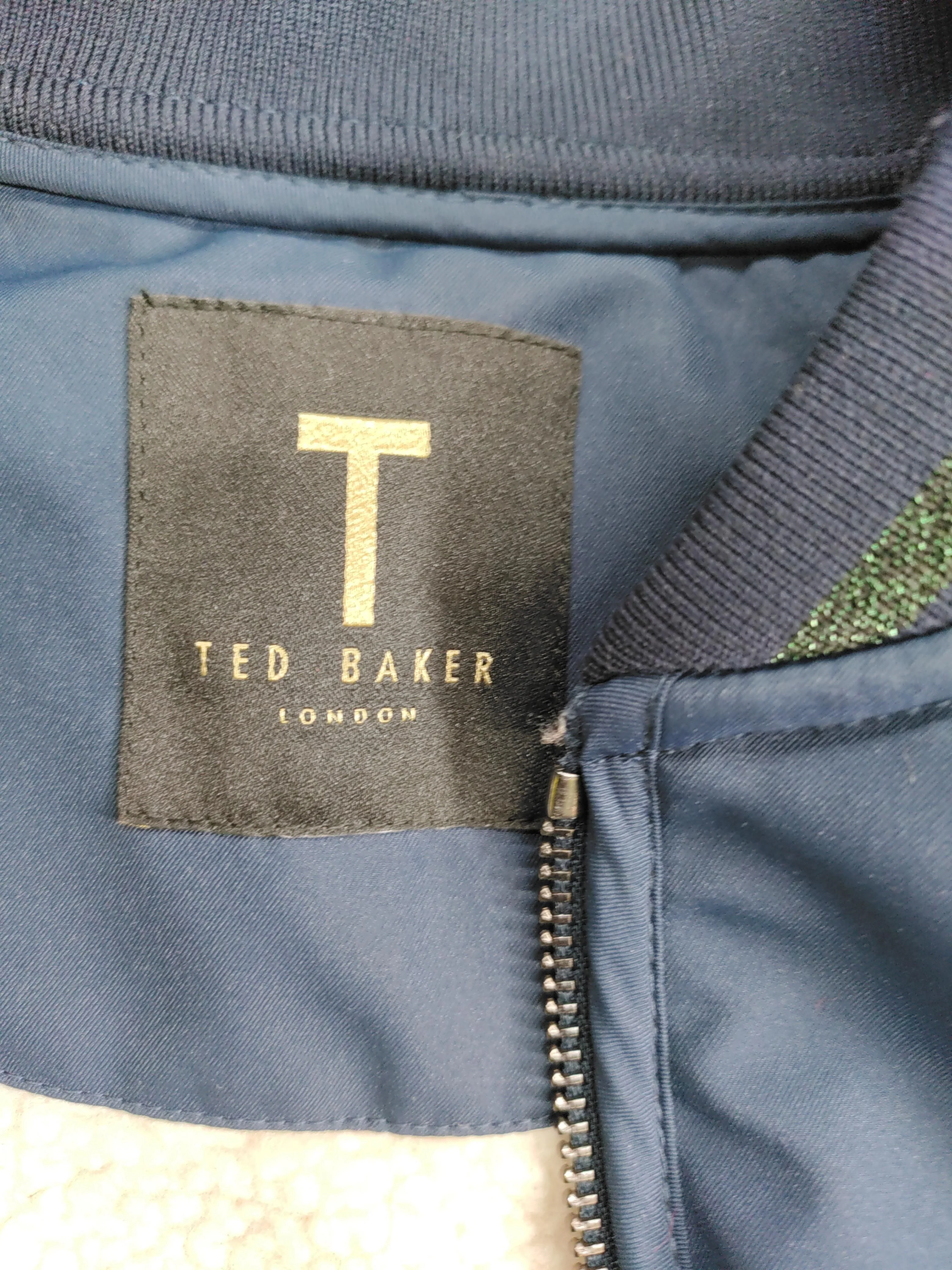 Ted Baker Men's Coat M Blue 100% Nylon Overcoat - Image 5