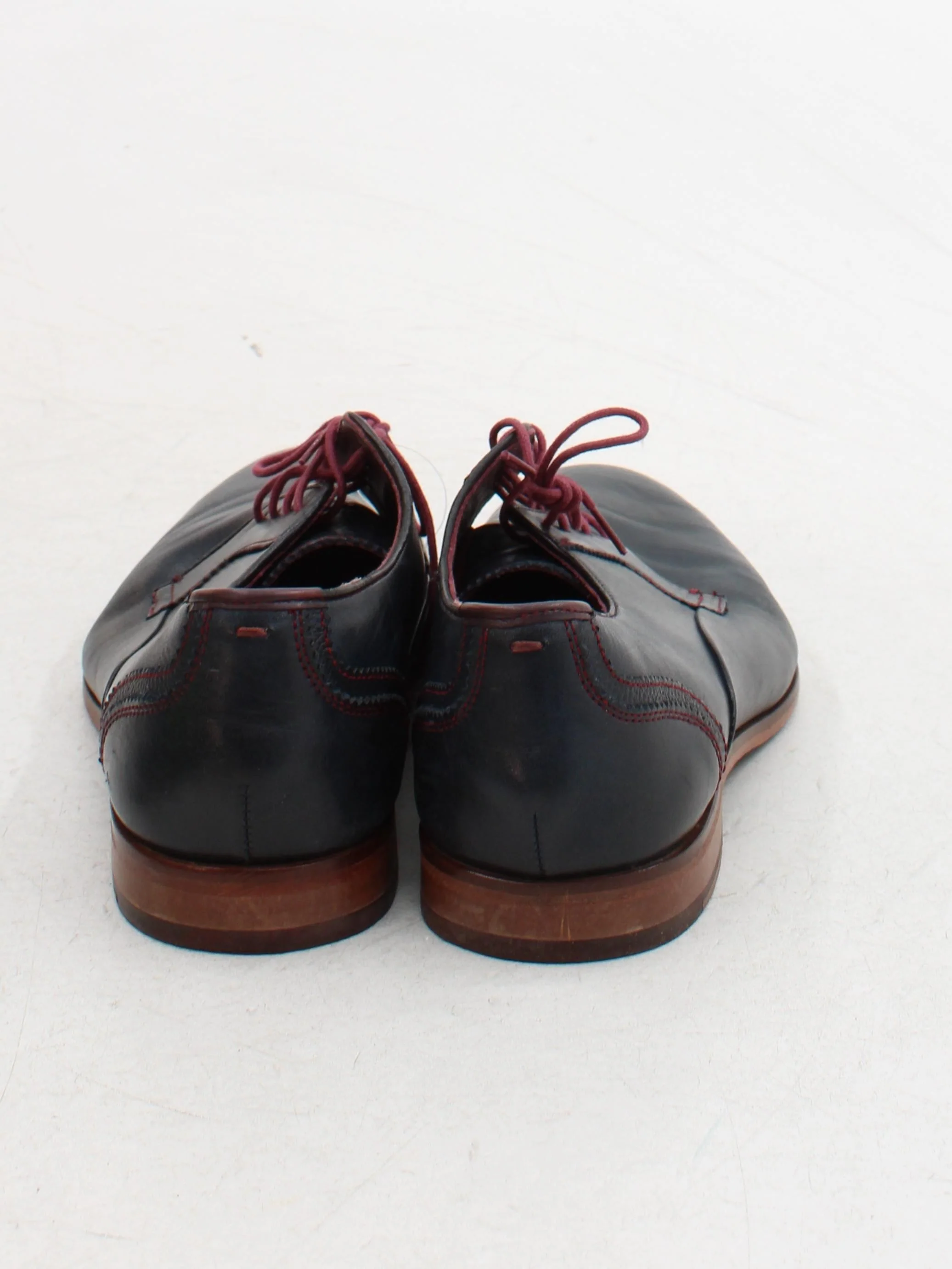 Ted Baker Men's Formal Shoes UK 10 Blue 100% Leather Brogue - Image 3