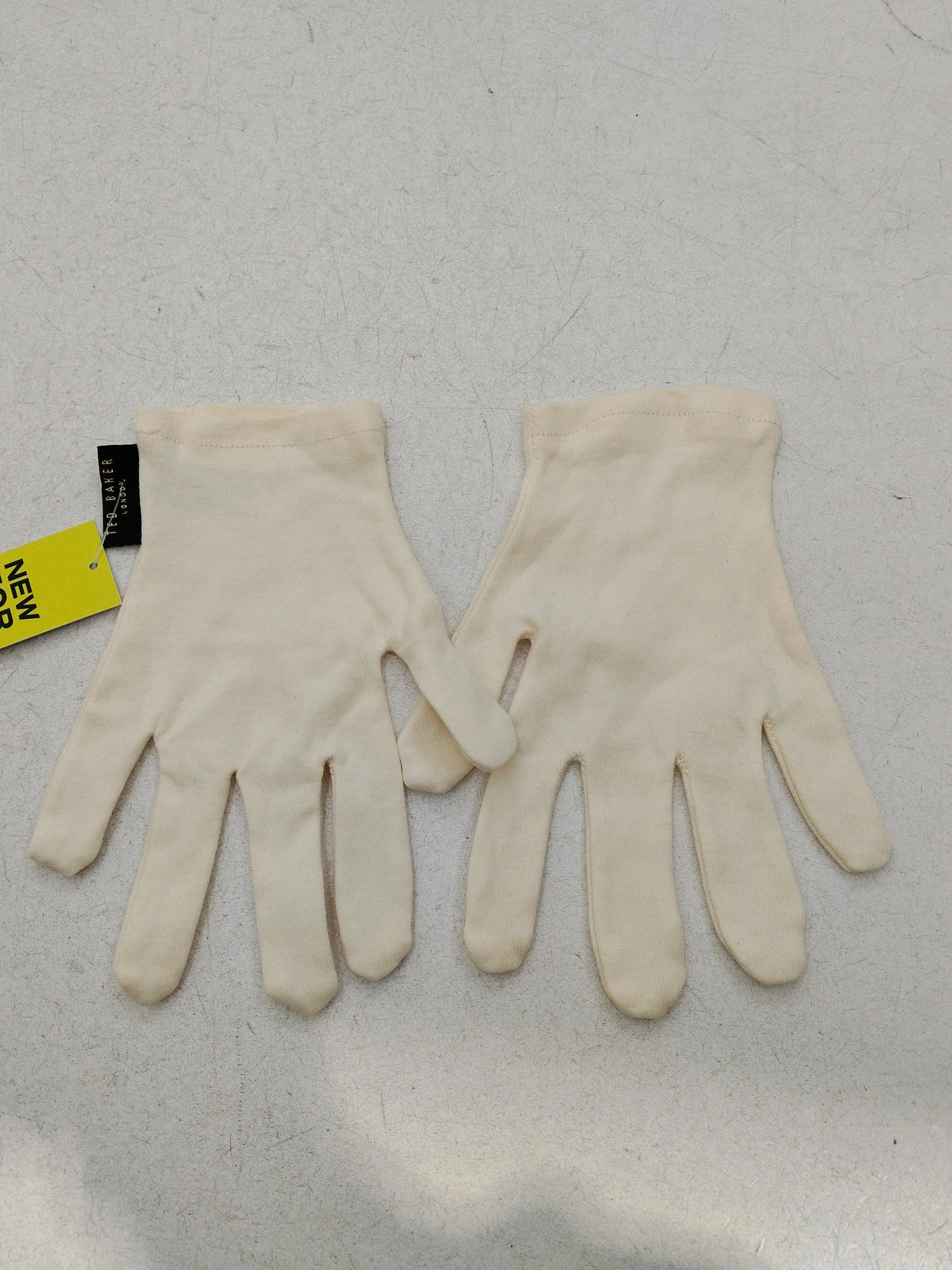 Ted Baker Men's Gloves M Cream 100% Other Glove - Image 2