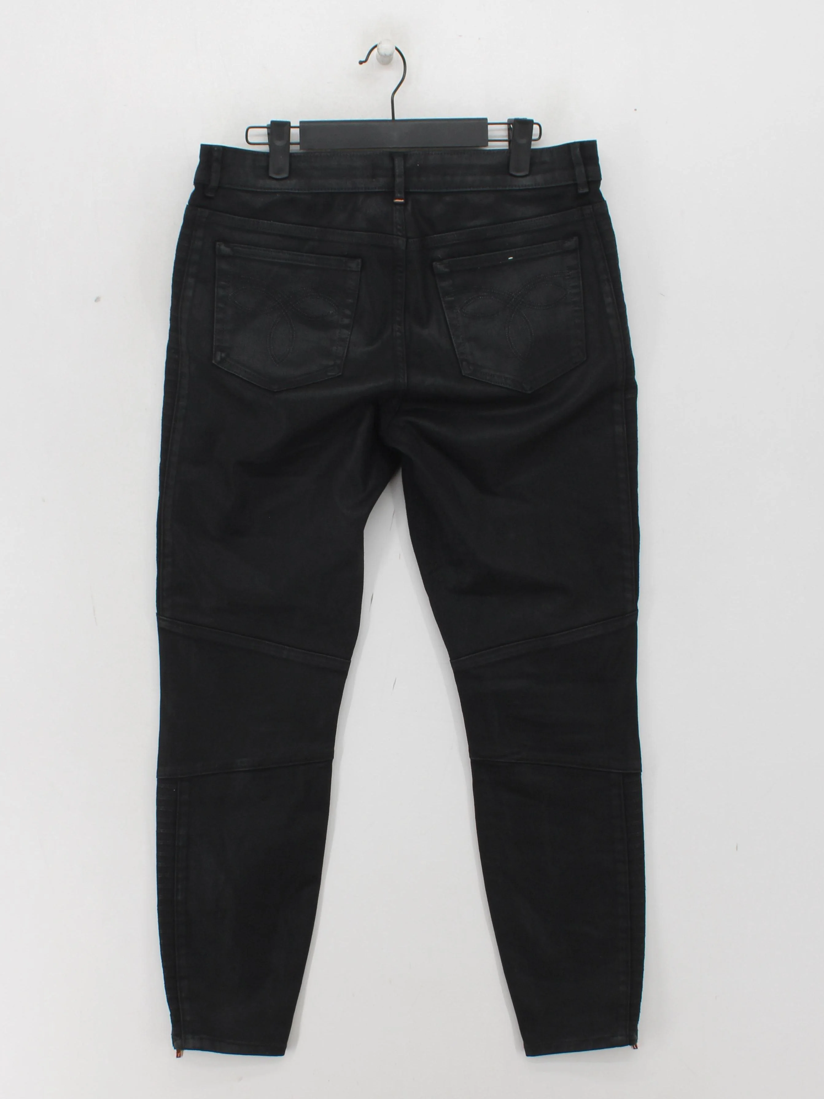 Ted Baker Men's Jeans W 30 in Black Cotton with Polyester, Elastane Skinny - Image 2
