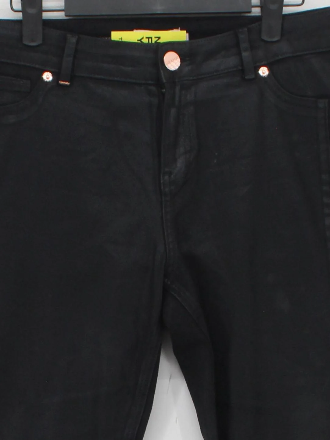 Ted Baker Men's Jeans W 30 in Black Cotton with Polyester, Elastane Skinny - Image 3
