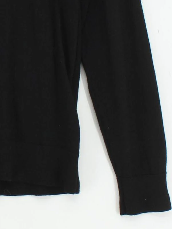 Ted Baker Men's Jumper L Black 100% Wool Crew Neck Pullover - Image 4