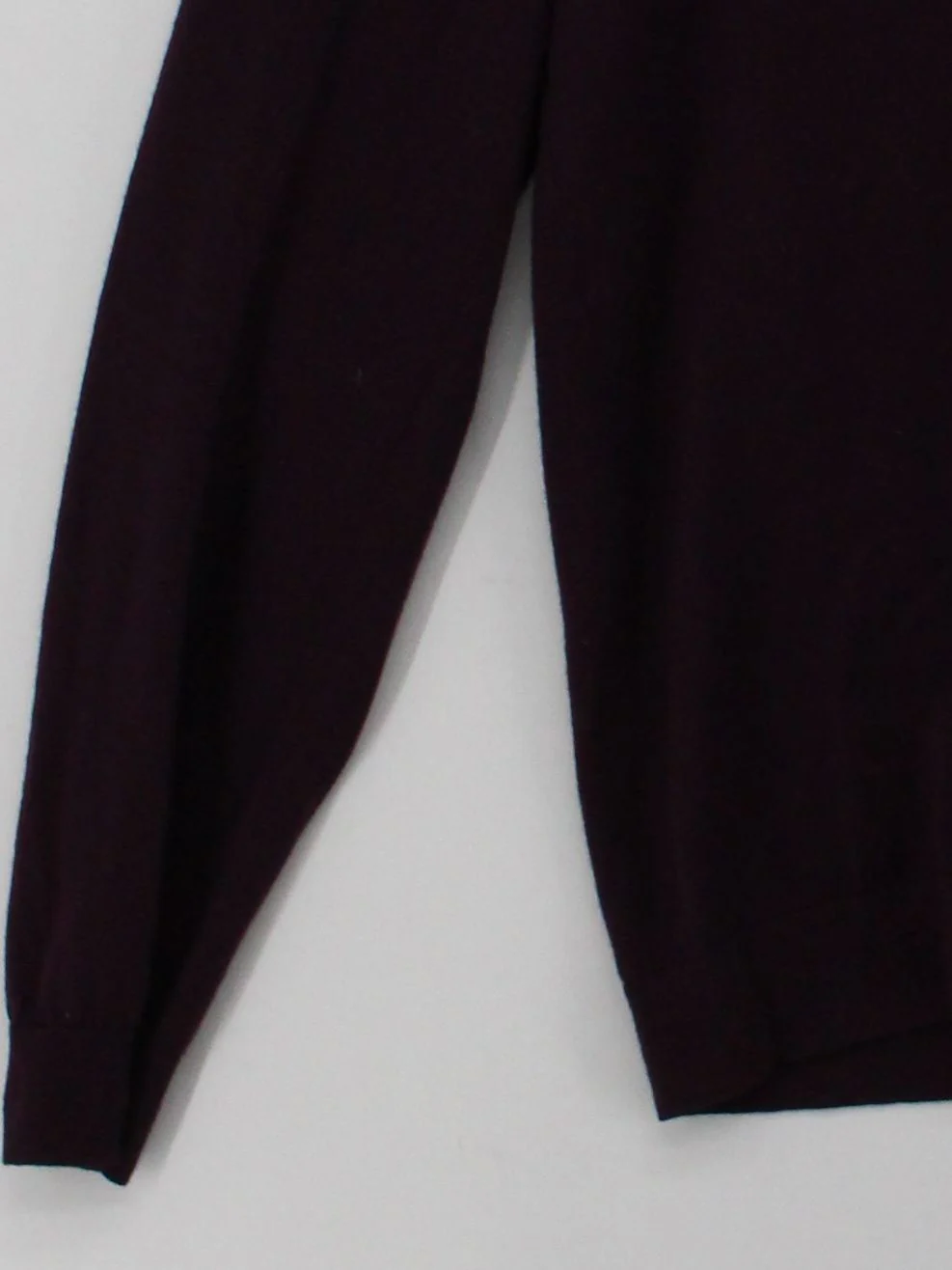 Ted Baker Men's Jumper L Purple 100% Wool V-Neck Pullover - Image 4