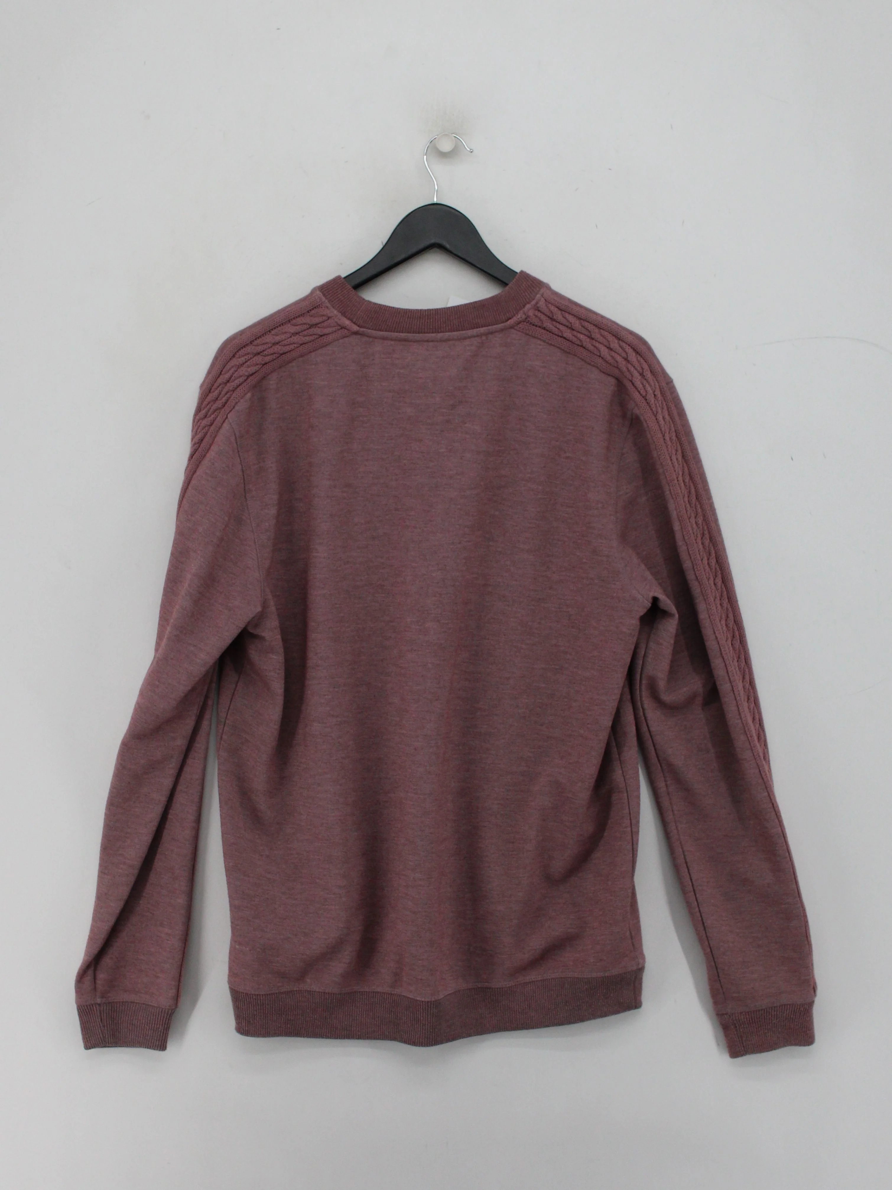 Ted Baker Men's Jumper L Red Polyester with Viscose, Elastane Crew Neck Pullover - Image 2