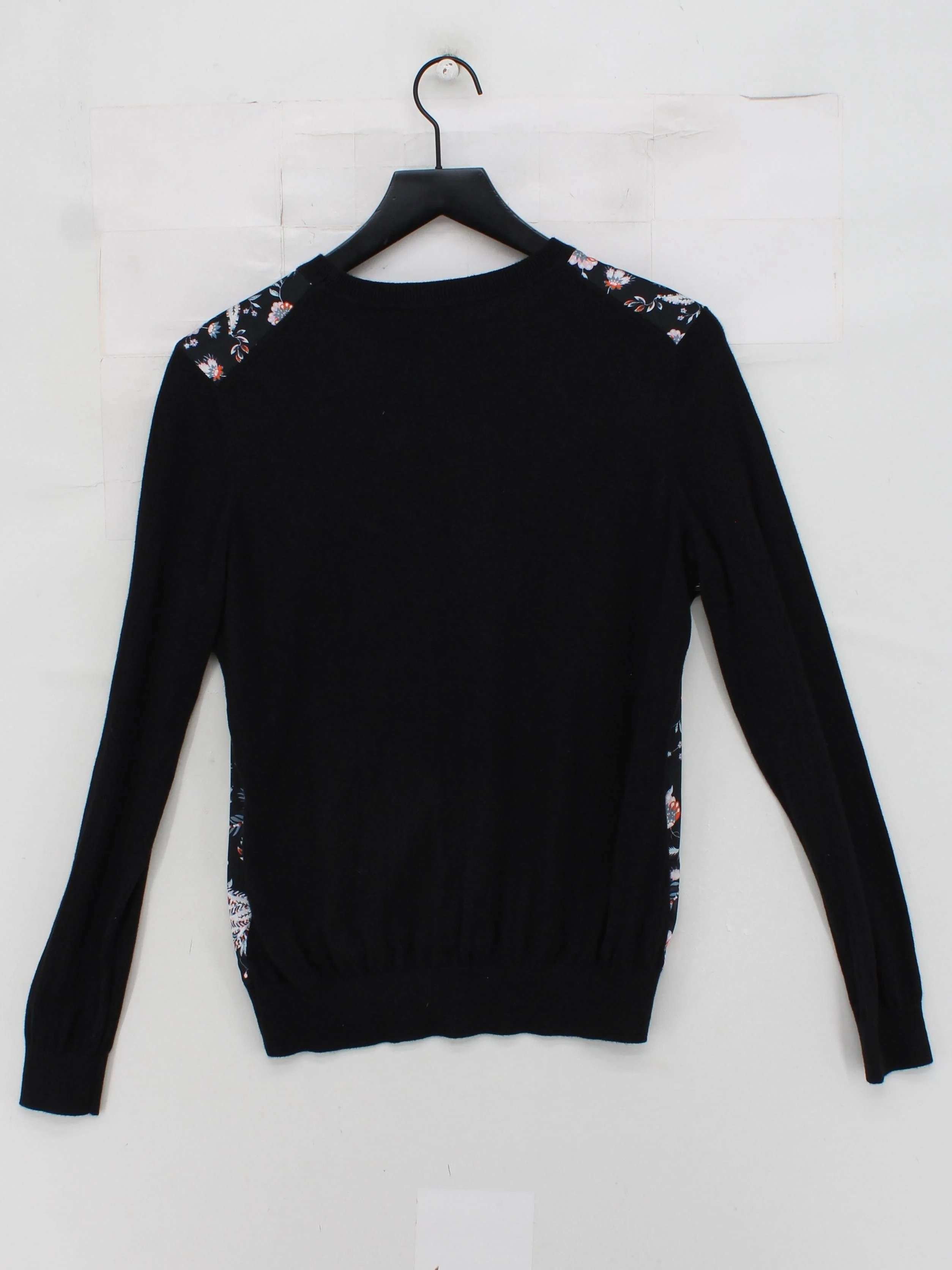 Ted Baker Men's Jumper S Black Cotton with Polyamide, Silk, Polyester Pullover - Image 2