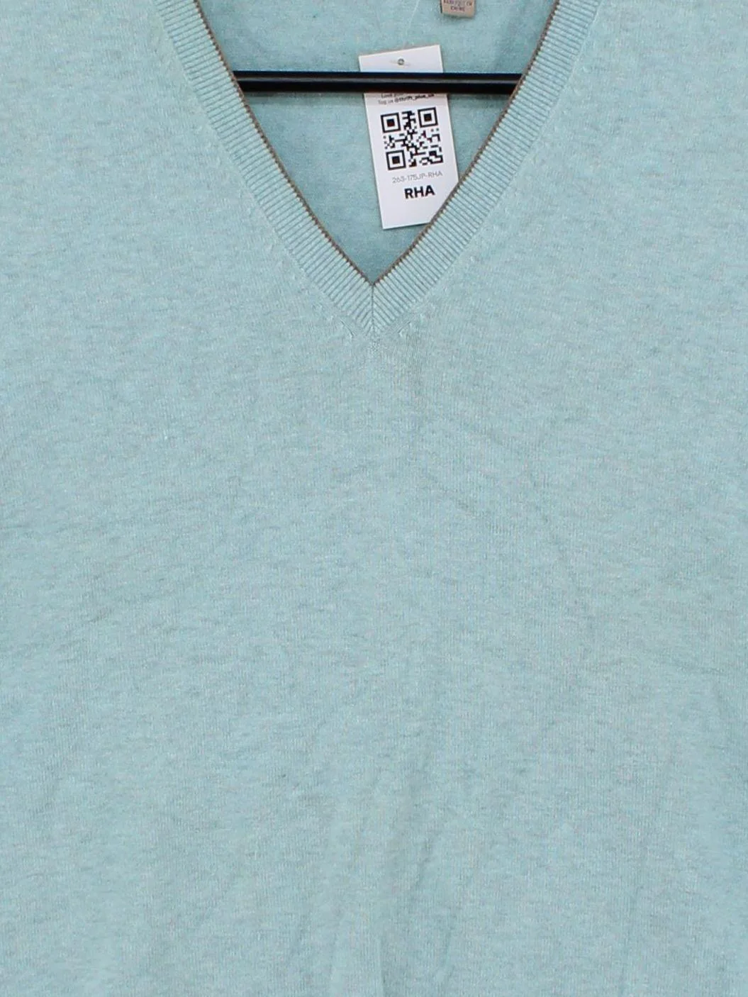Ted Baker Men's Jumper XXL Blue Cotton with Elastane V-Neck Vest - Image 3