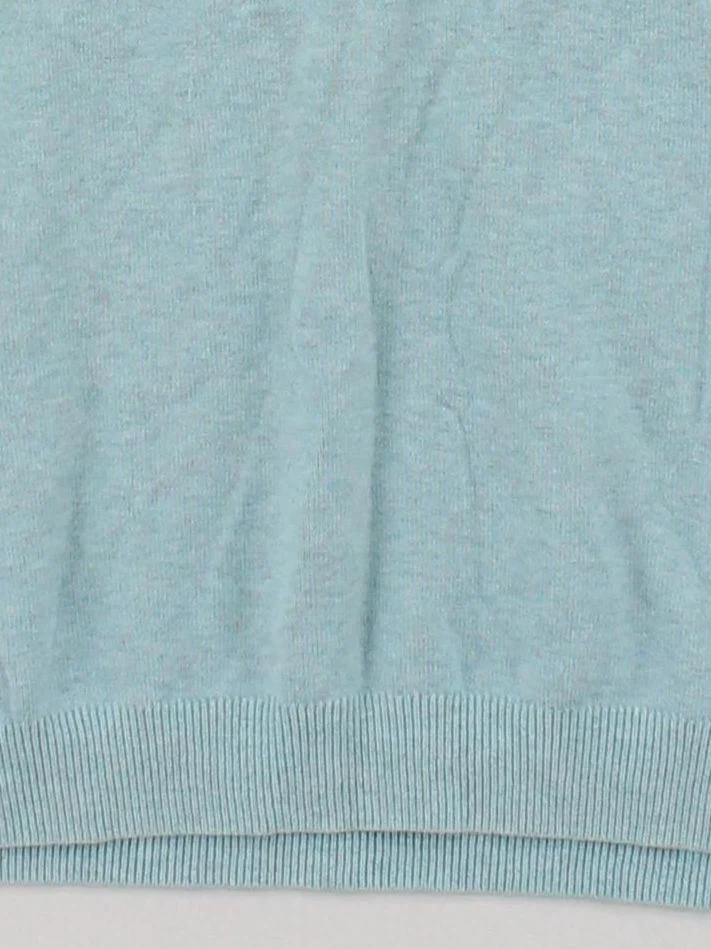 Ted Baker Men's Jumper XXL Blue Cotton with Elastane V-Neck Vest - Image 4