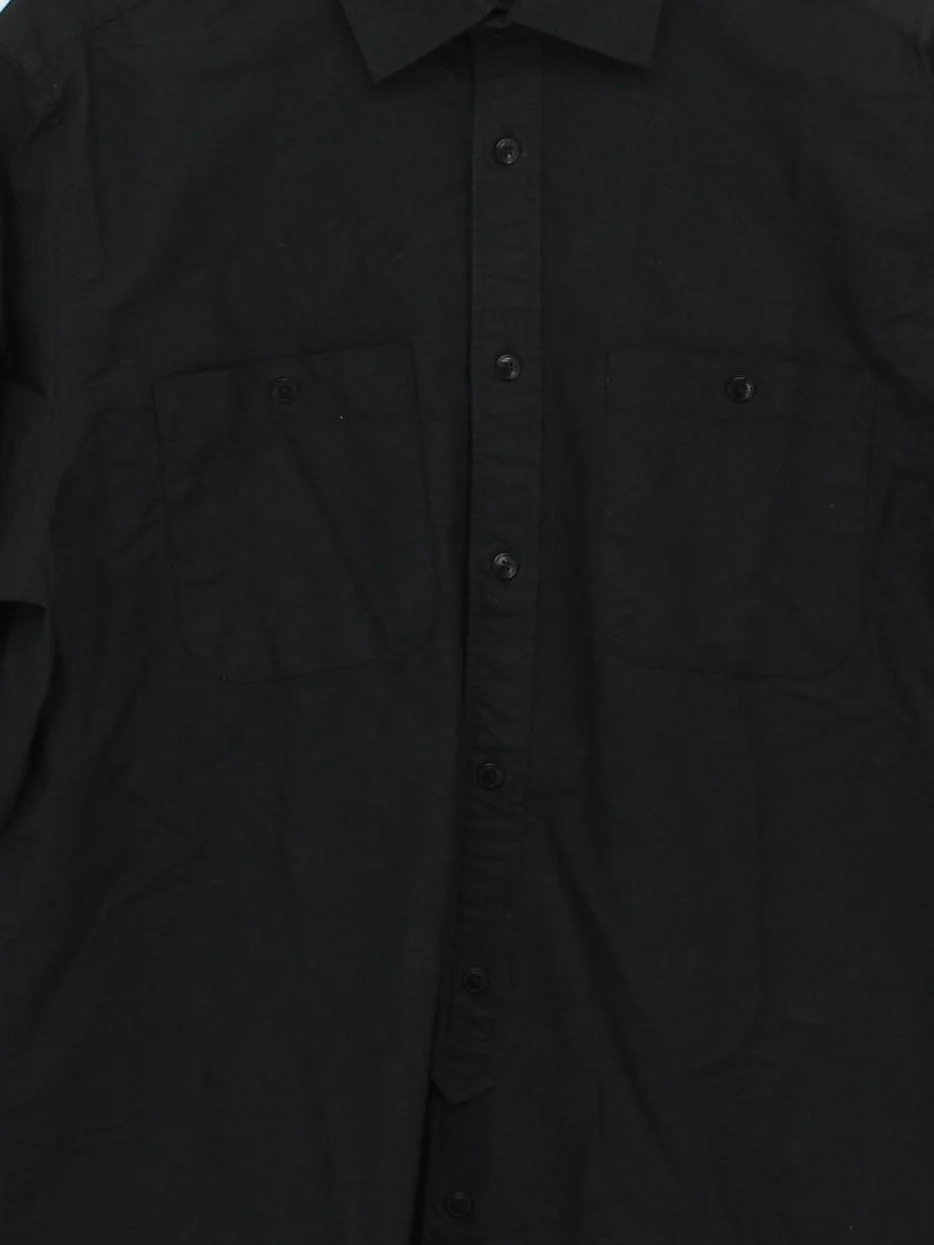 Ted Baker Men's Shirt L Black Cotton with Lyocell Modal Basic - Image 3