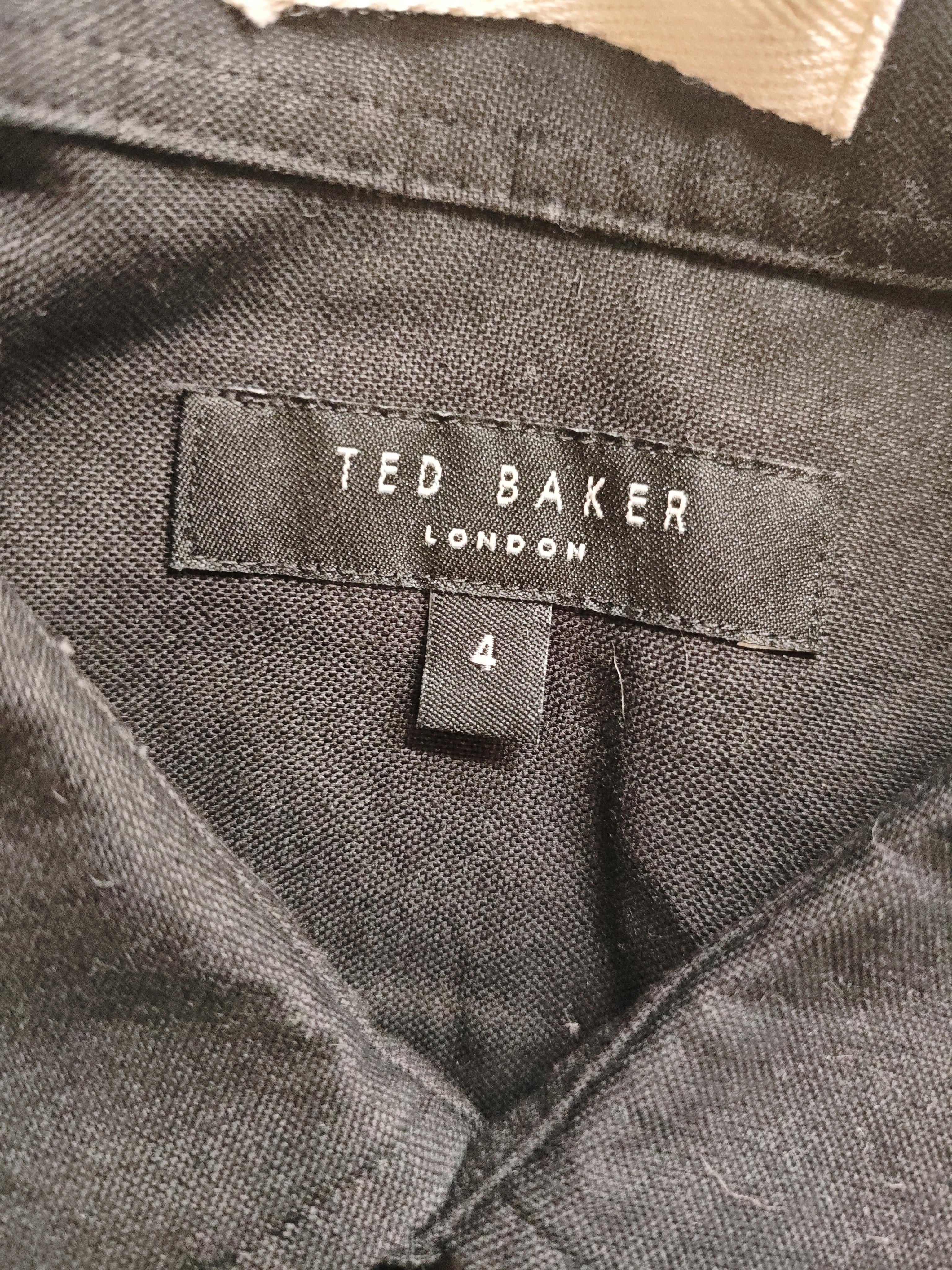 Ted Baker Men's Shirt L Black Cotton with Lyocell Modal Basic - Image 5