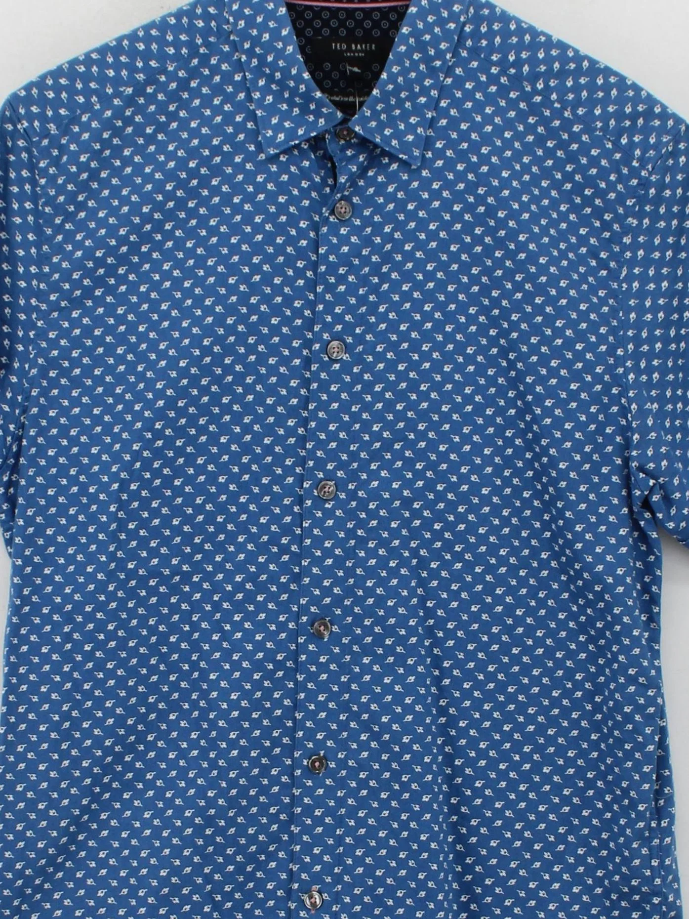 Ted Baker Men's Shirt L Blue 100% Cotton Basic - Image 3