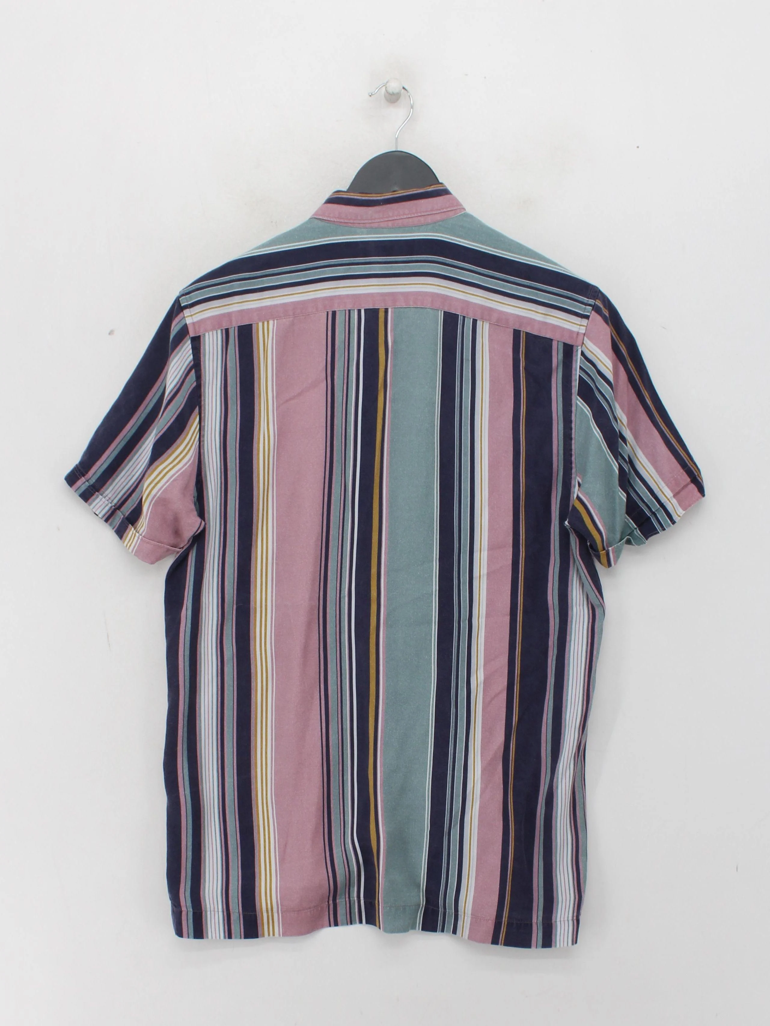 Ted Baker Men's Shirt L Multi Striped 100% Lyocell Modal Basic - Image 2