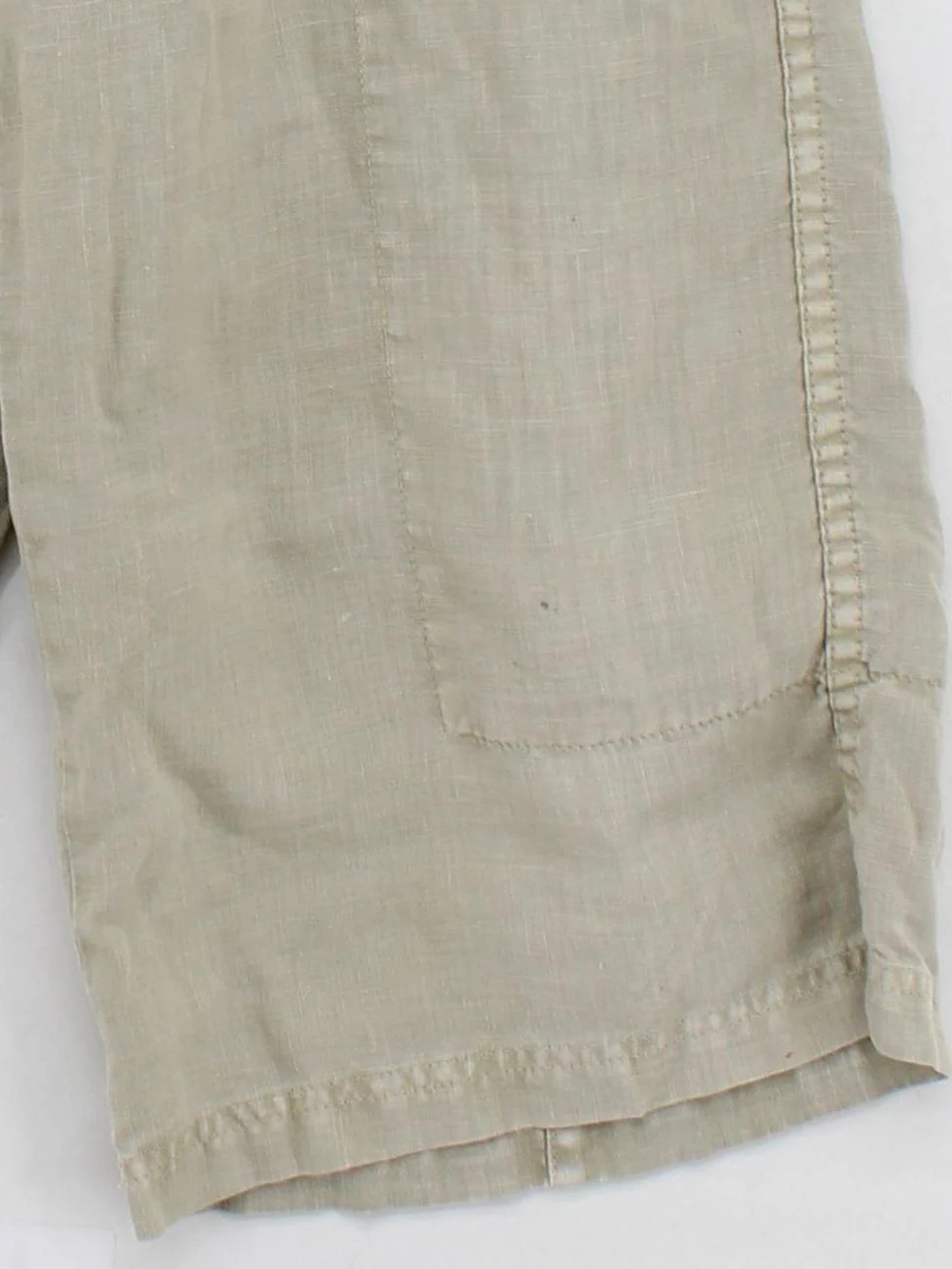 Ted Baker Men's Shorts M Tan 100% Linen Cargo - Image 4