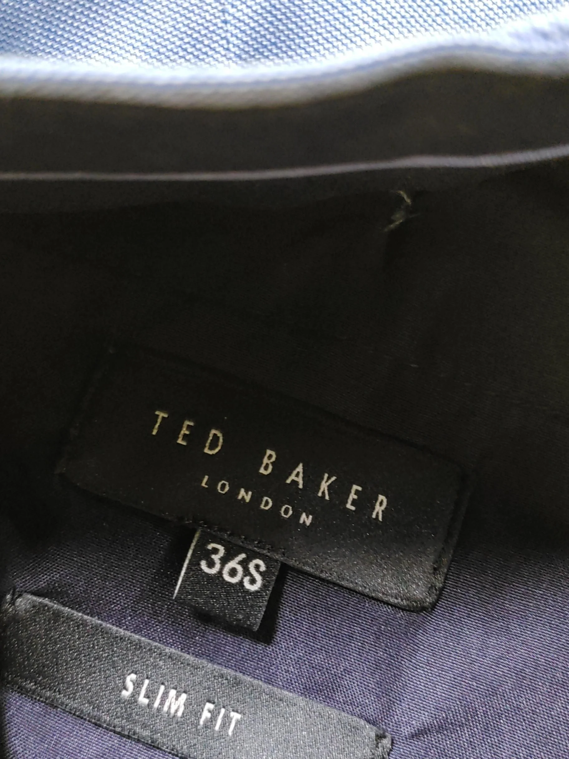 Ted Baker Men's Suit Trousers W 36 in Blue Wool New with tags - Image 5