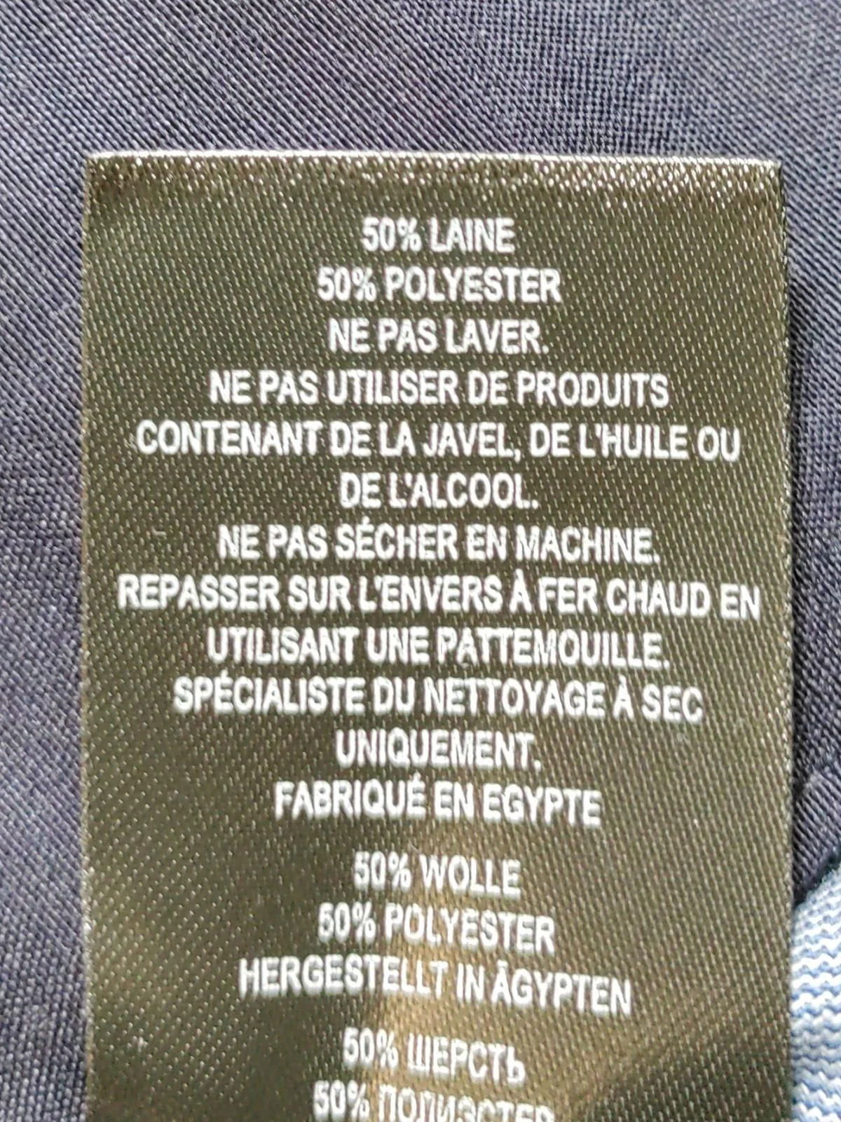 Ted Baker Men's Suit Trousers W 36 in Blue Wool New with tags - Image 6