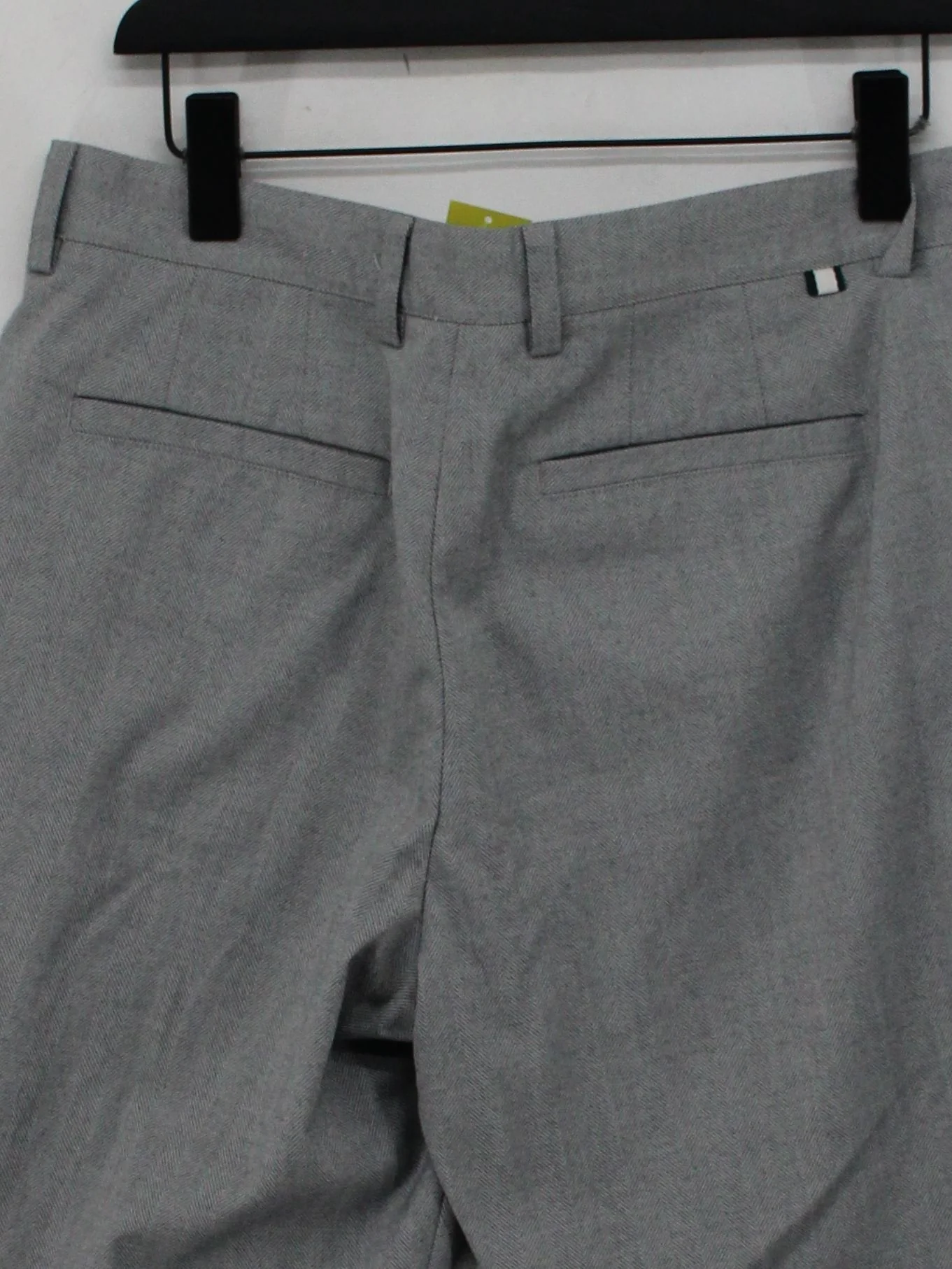 Ted Baker Men's Trousers W 32 in Grey Polyester with Viscose, Elastane Chino - Image 3