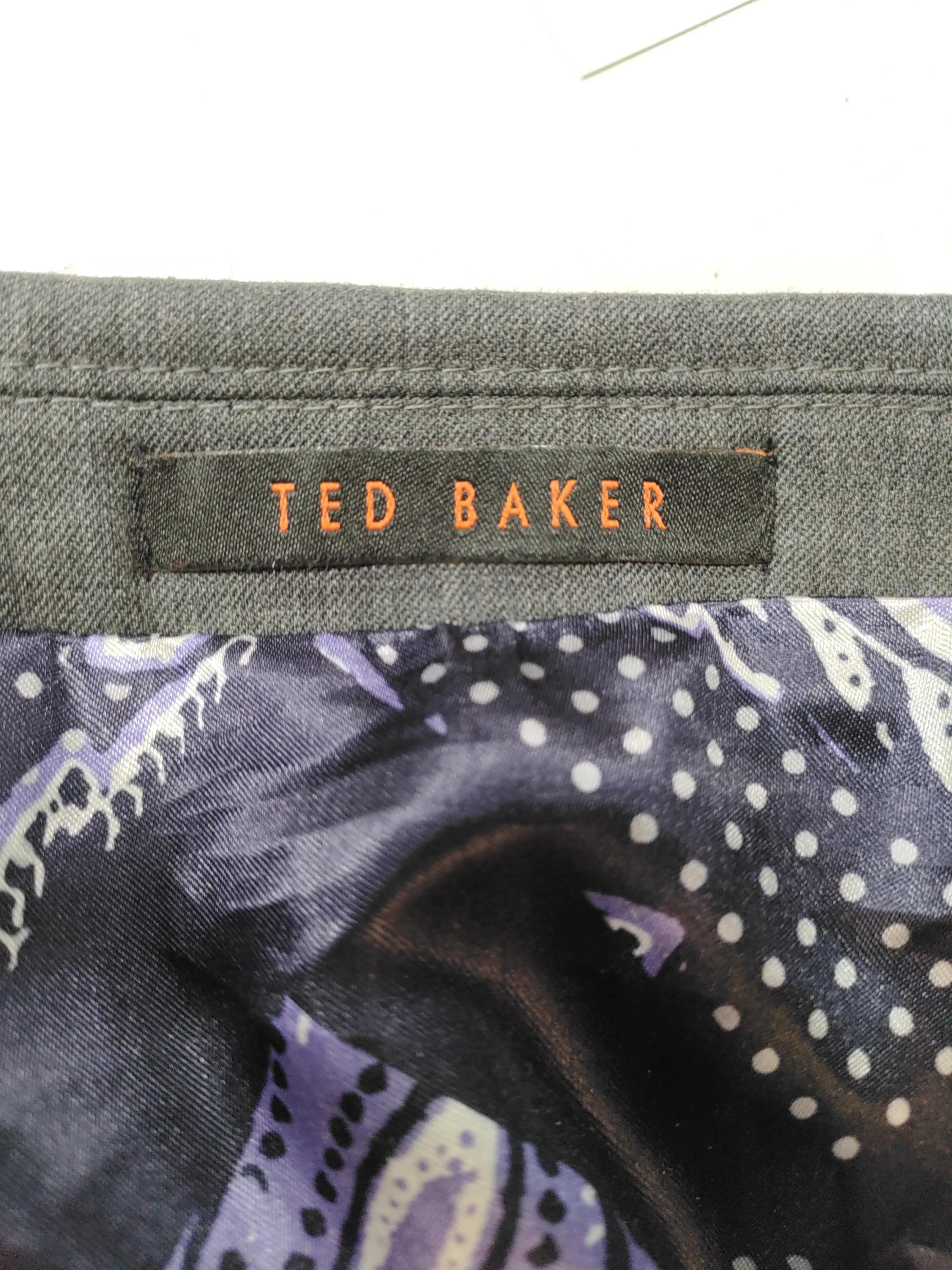 Ted Baker Men's Two Piece Suit Chest: 40 in Grey Wool - Image 6