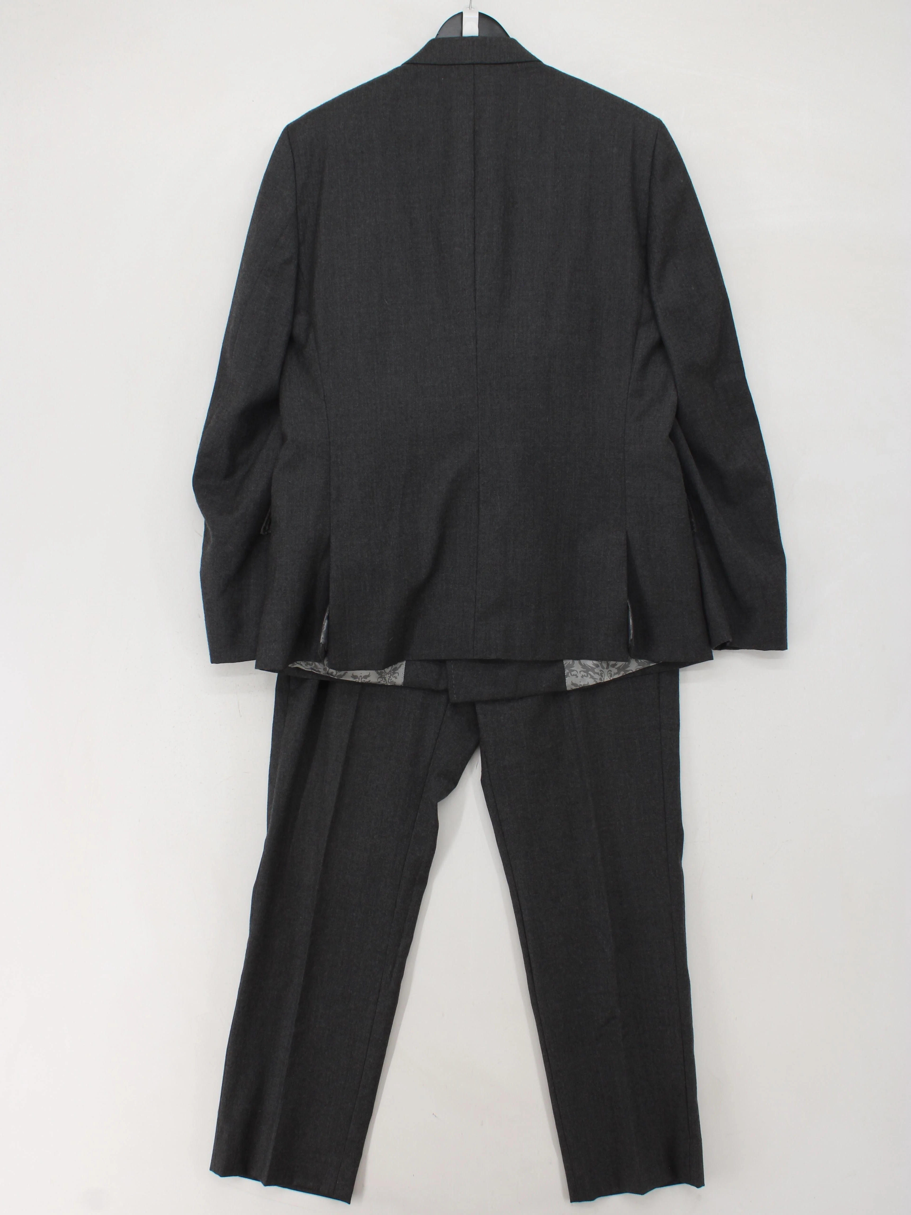 Ted Baker Men's Two Piece Suit Chest: 44 in Grey Wool - Image 2