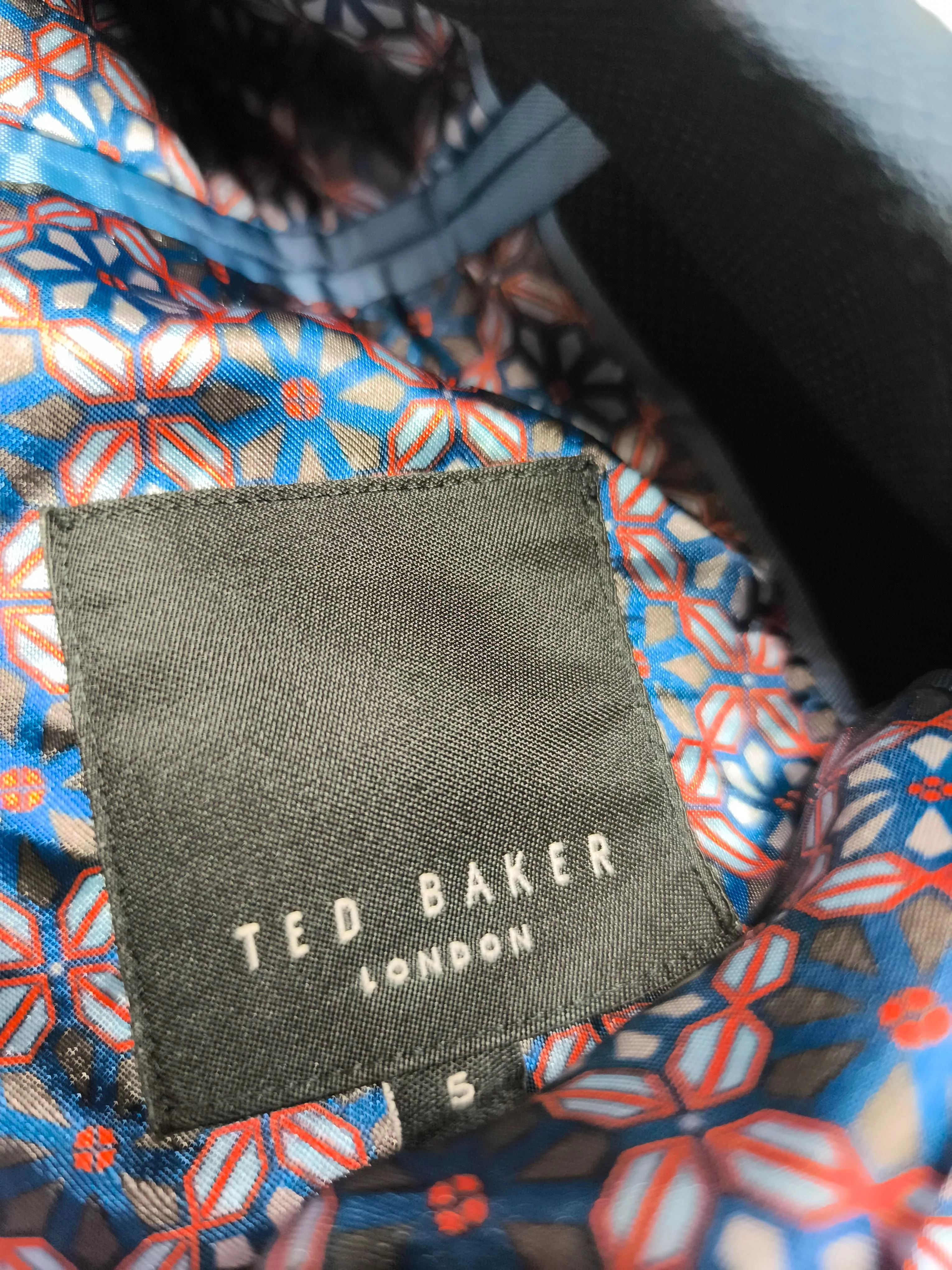 Ted Baker Men's Two Piece Suit Chest: 50 in Blue Polyester - Image 6