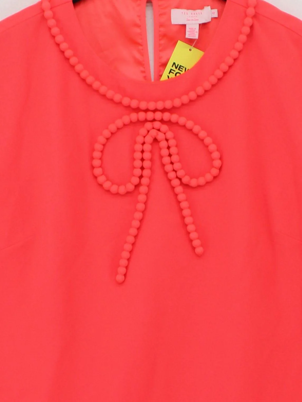 Ted Baker Mini Dress L in Pink - Image 3