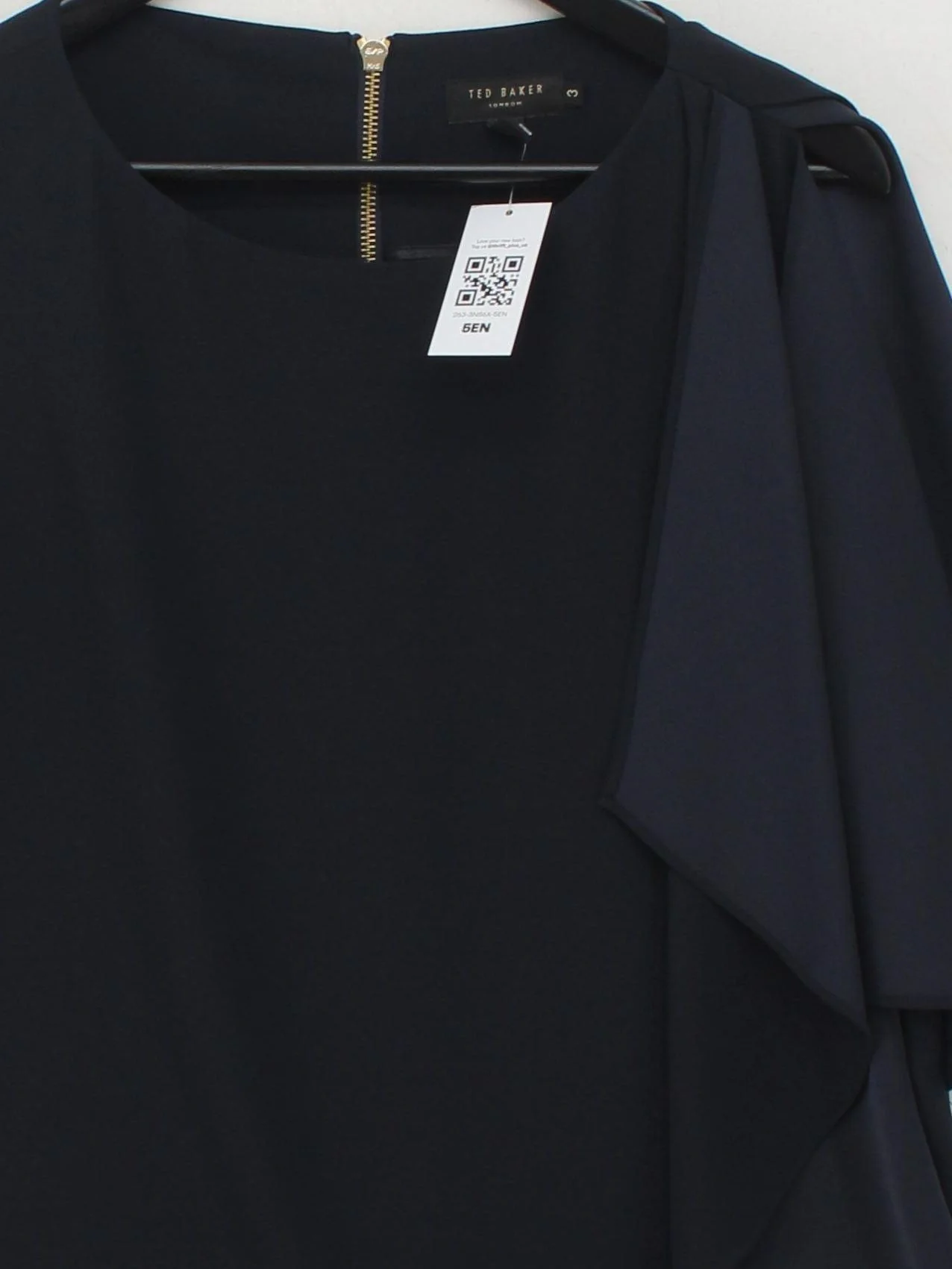 Ted Baker Mini Dress UK12 in Blue - Image 3
