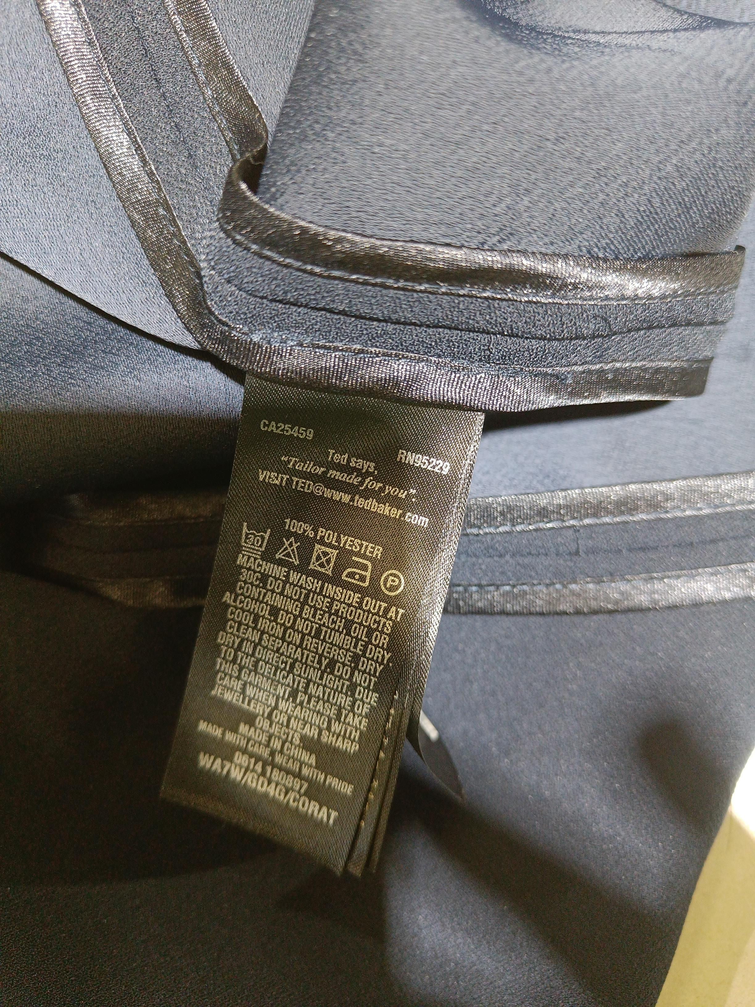 Ted Baker Mini Dress UK12 in Blue - Image 6