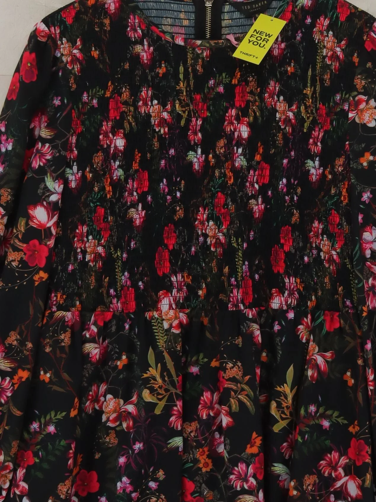 Ted Baker Mini Dress UK16 in Black - Image 3