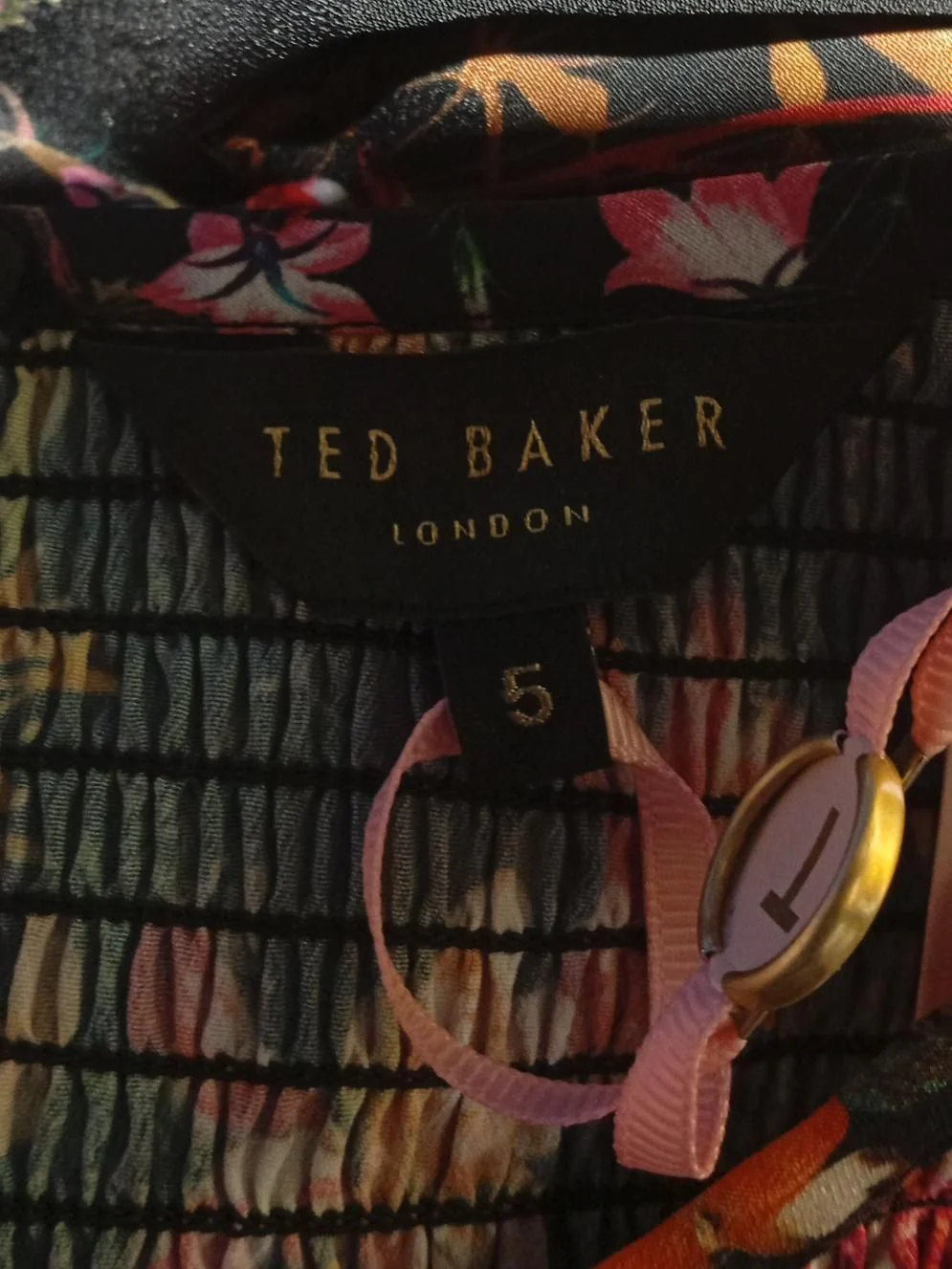 Ted Baker Mini Dress UK16 in Black - Image 5