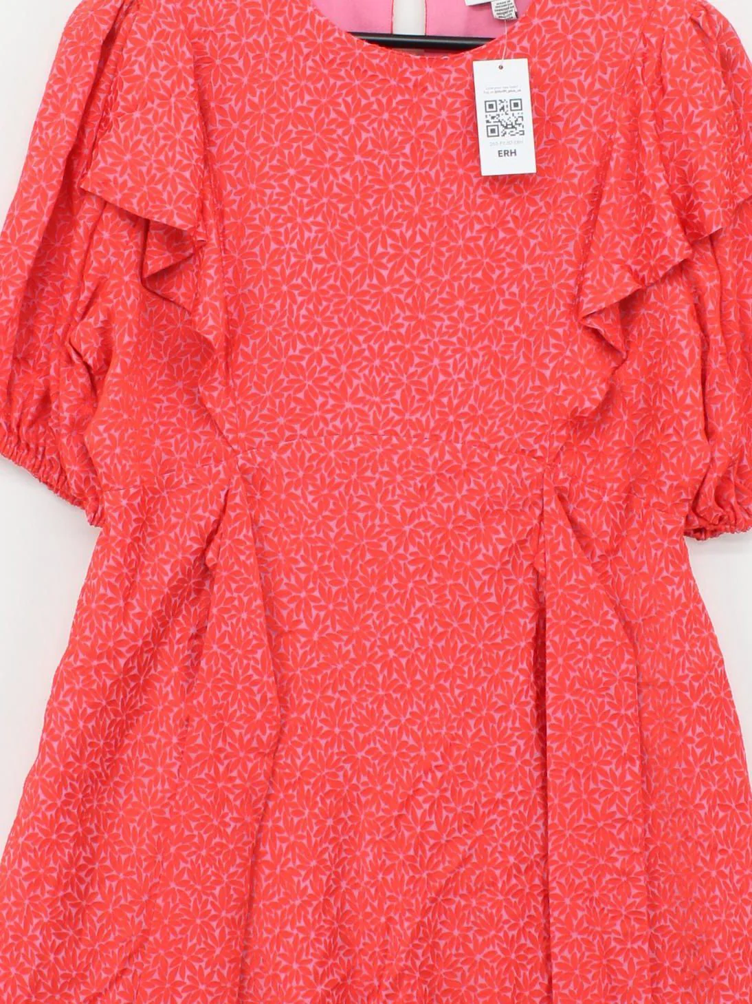 Ted Baker Shirt Midi Dress L in Red - Image 3
