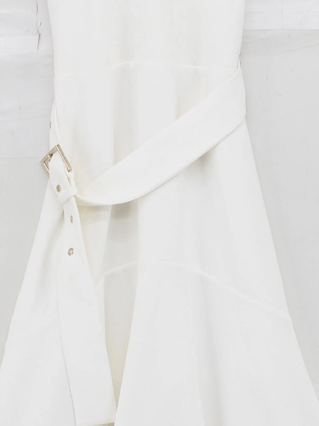 Ted Baker Shirt Midi Dress UK8 in White - Image 3