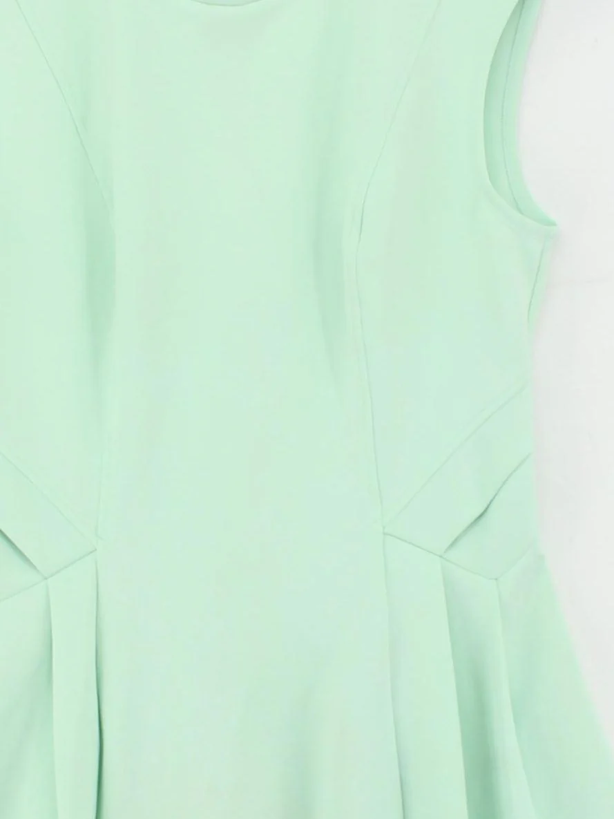 Ted Baker Skater Mini Dress M in Green - Image 3