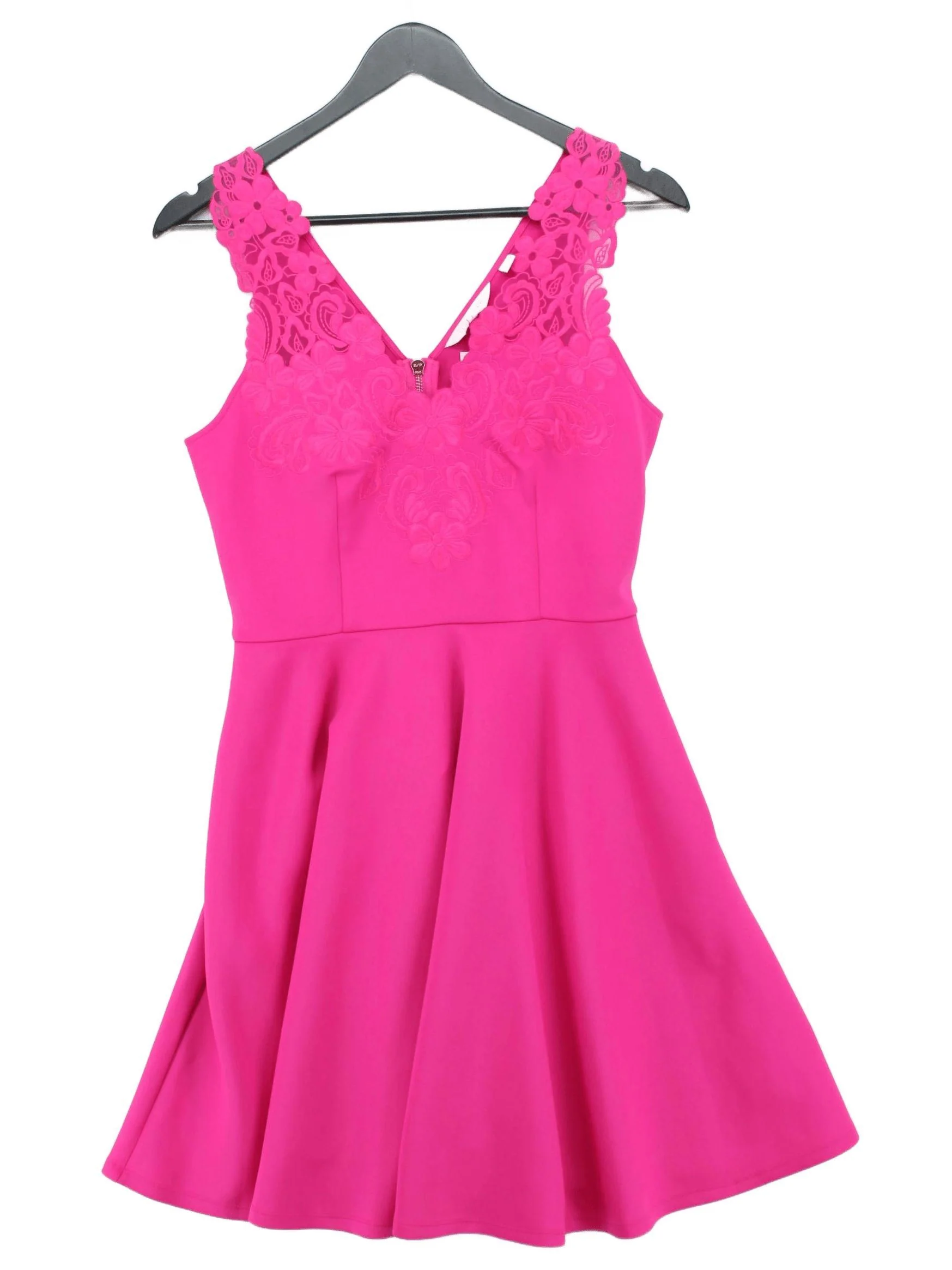 Ted Baker Skater Mini Dress S in Pink