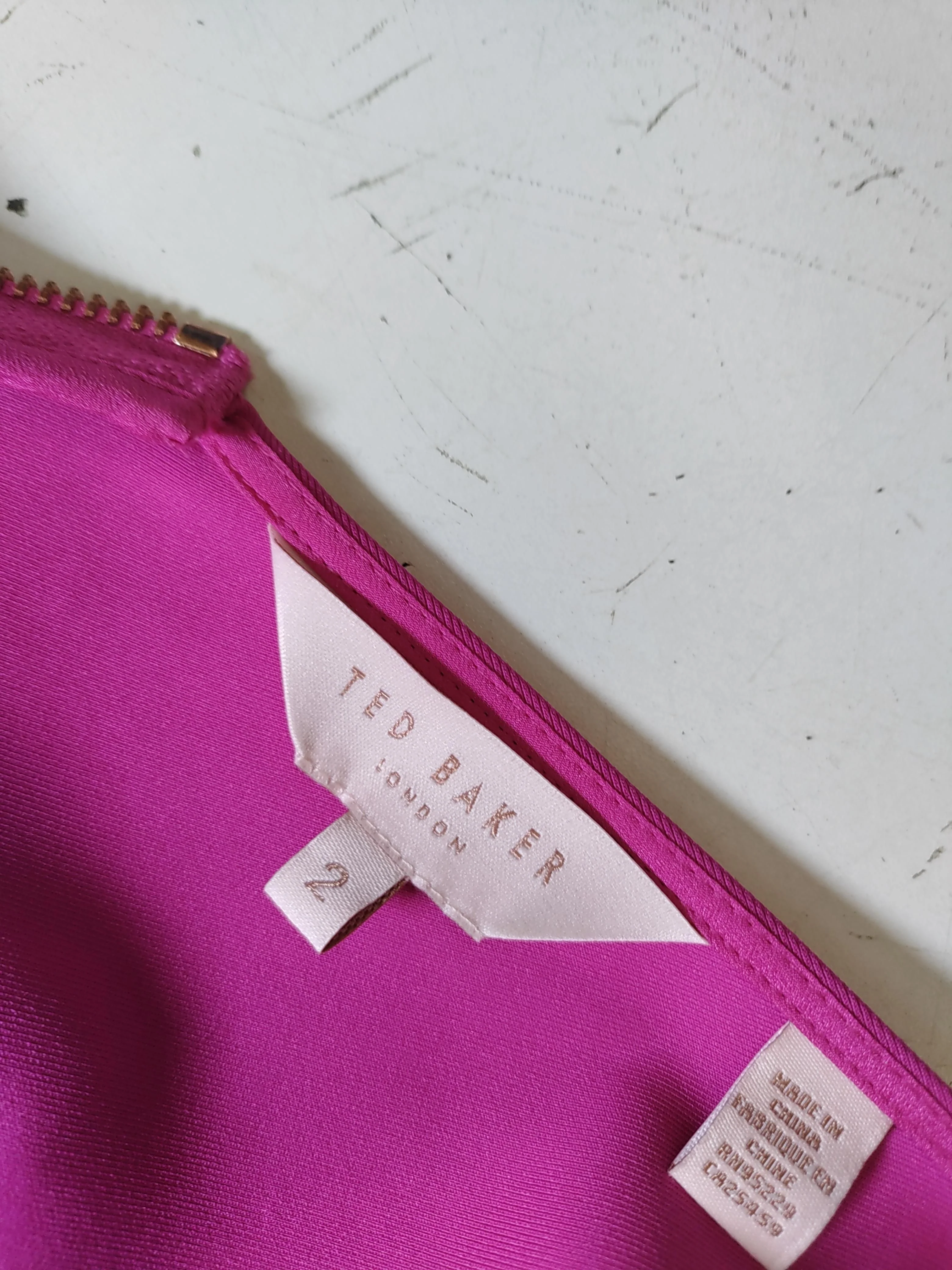 Ted Baker Skater Mini Dress S in Pink - Image 5