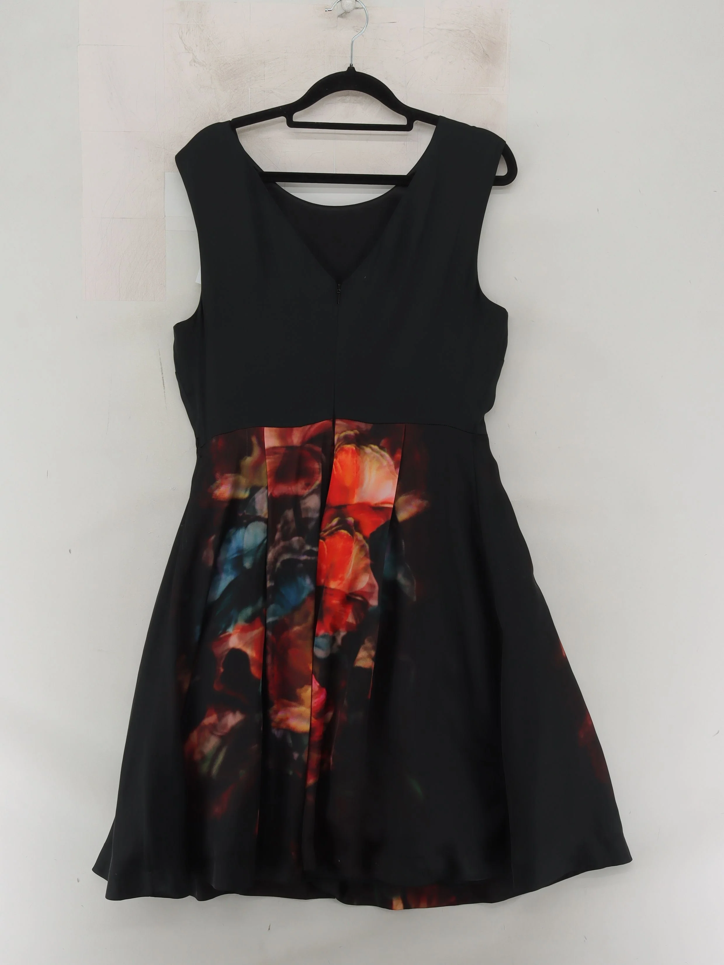 Ted Baker Skater Mini Dress UK12 in Black - Image 2