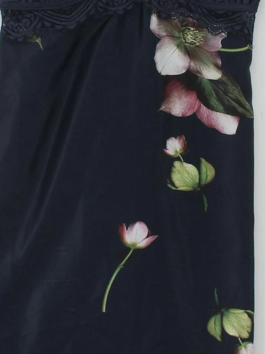 Ted Baker Slip Midi Dress UK10 in Blue - Image 3
