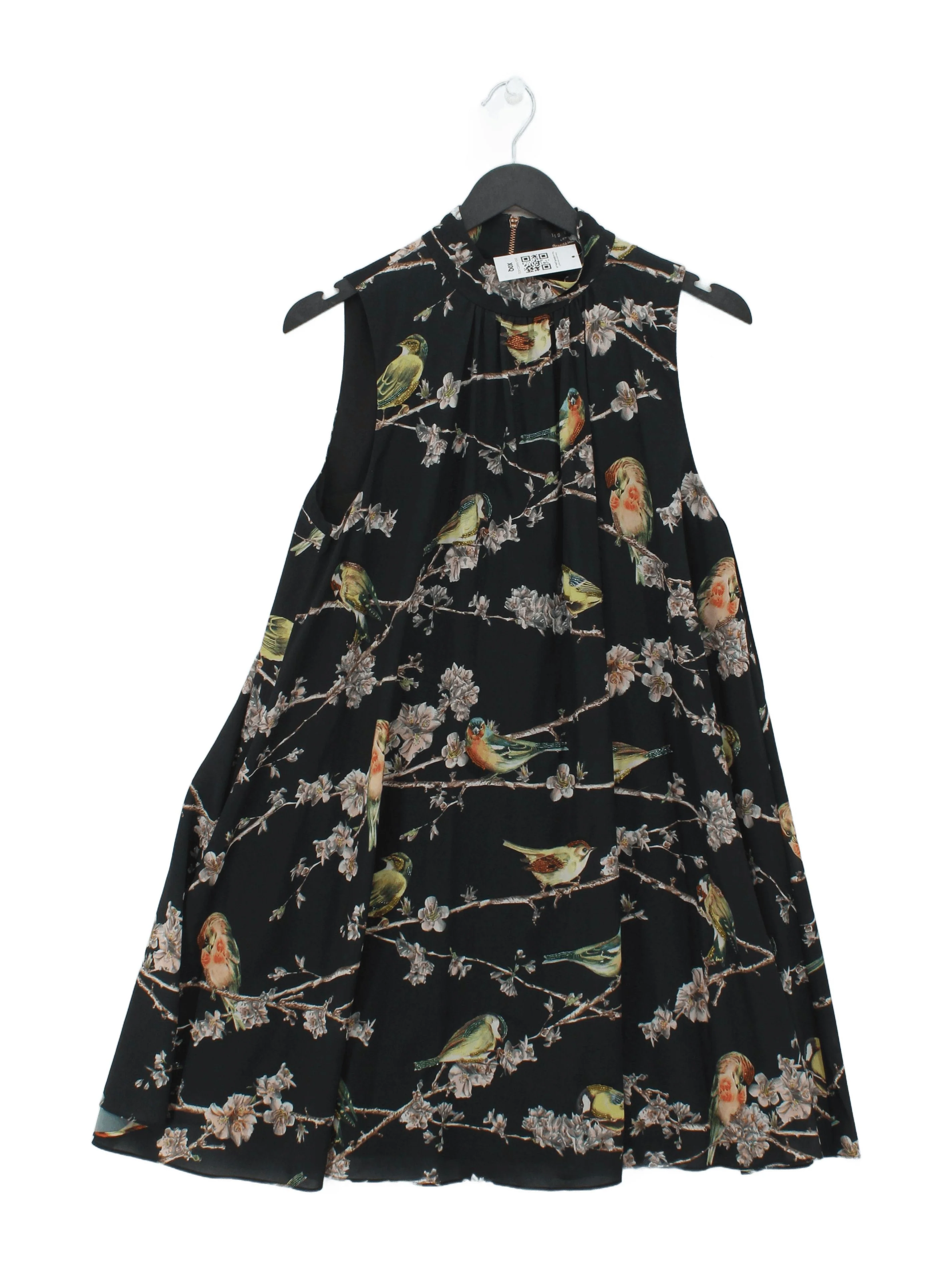 Ted Baker T-Shirt Mini Dress UK10 in Black